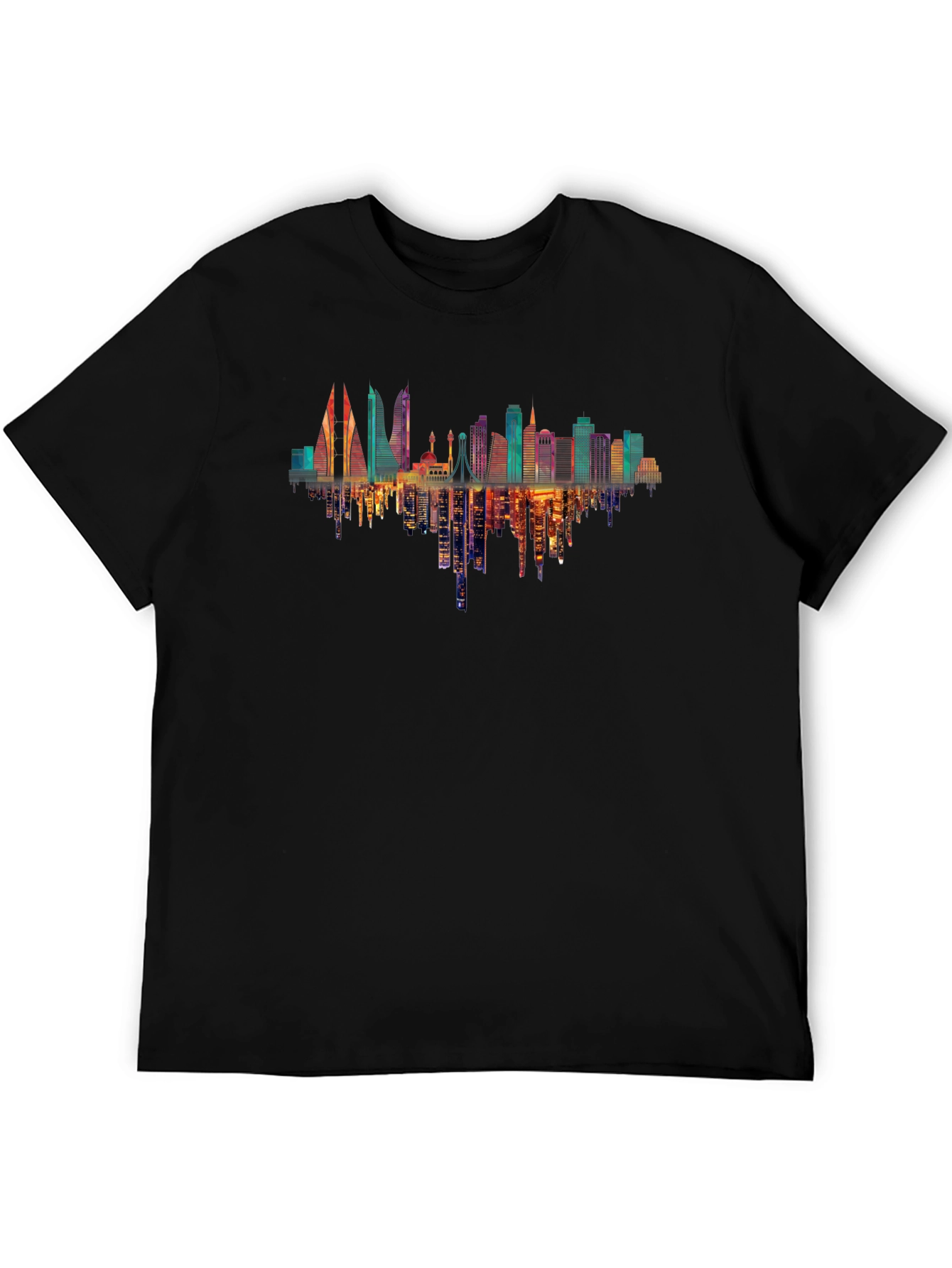 Cityscape T-Shirt - Urban Reflection