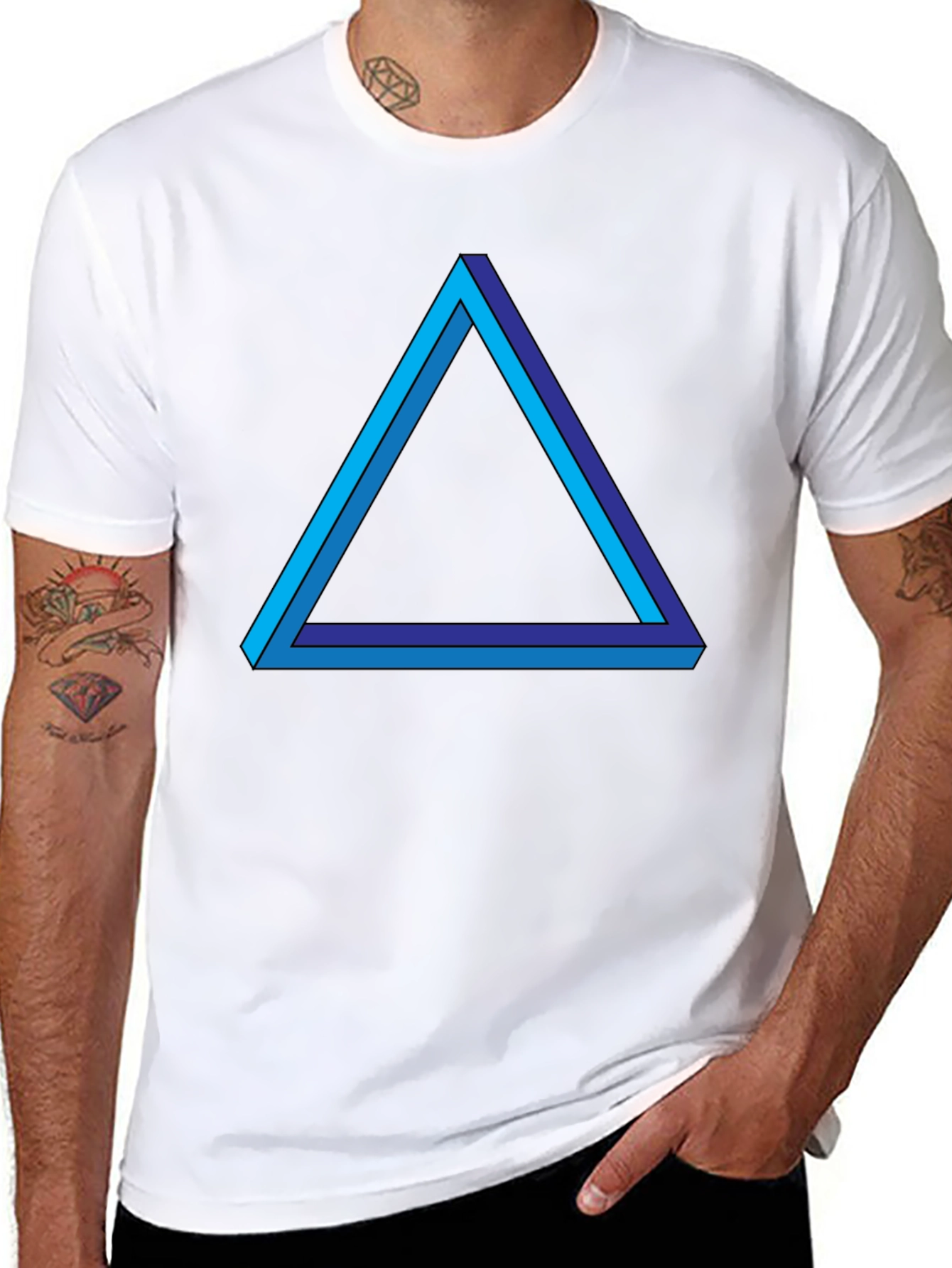 Impossible Triangle Graphic T-Shirt
