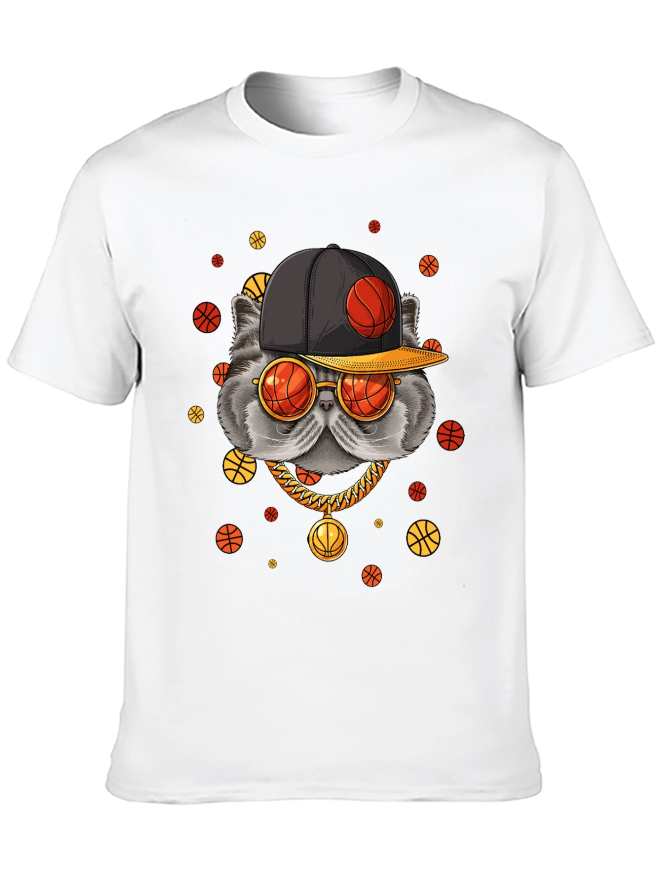 Cool Cat Basketball T-Shirt