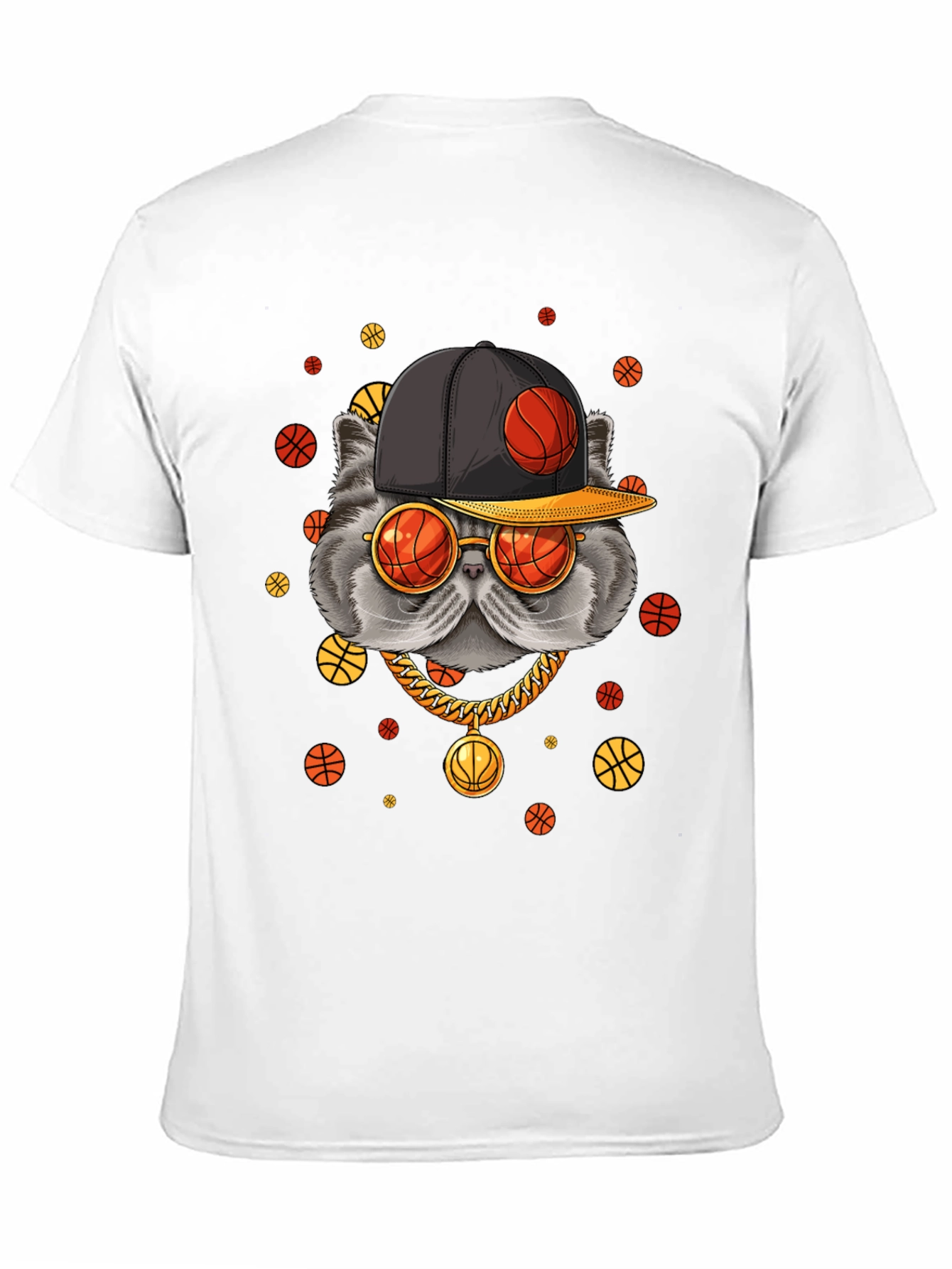 Cool Cat Basketball T-Shirt