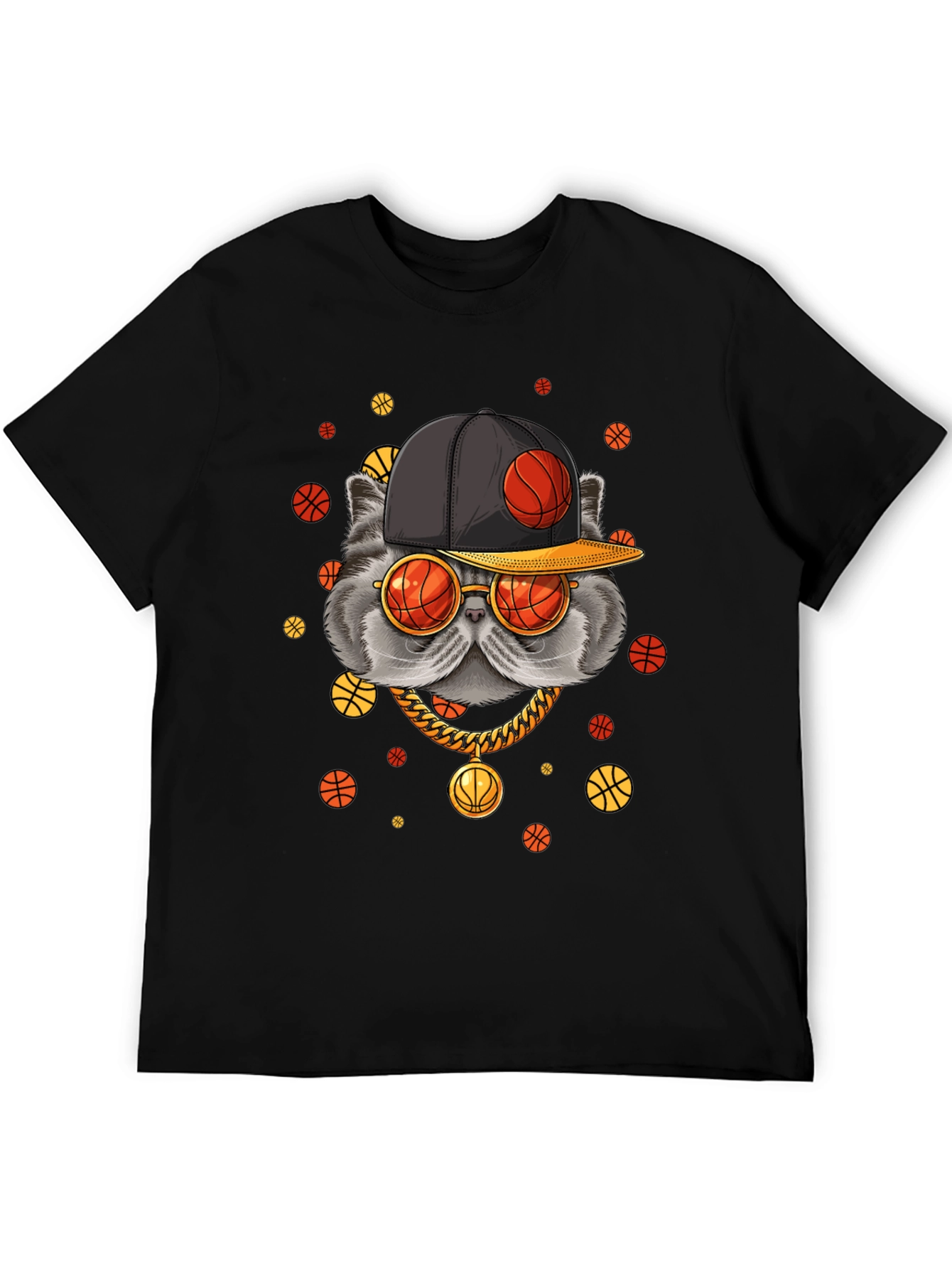 Cool Cat Basketball T-Shirt