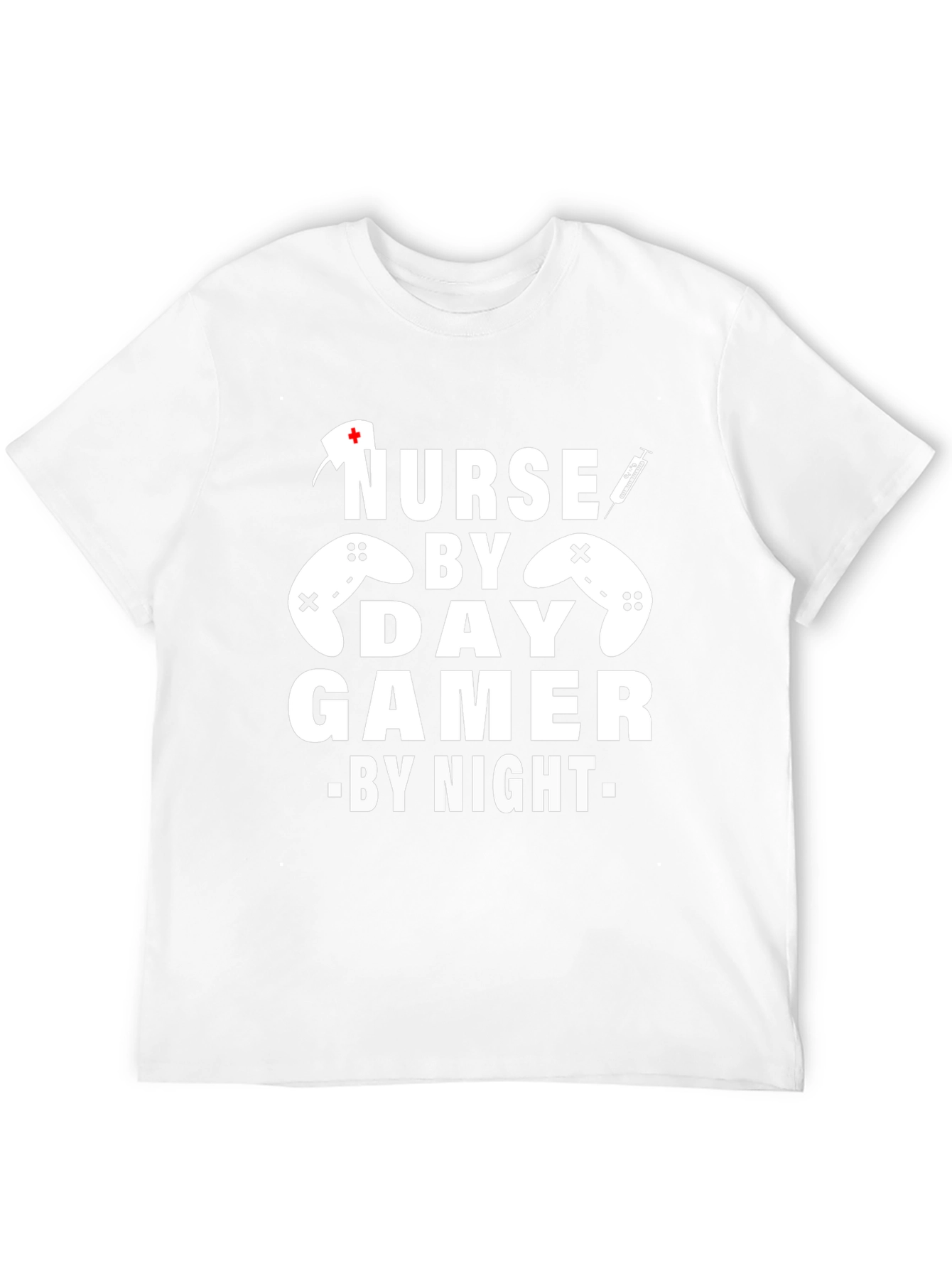 Nurse By Day Gamer By Night T-Shirt