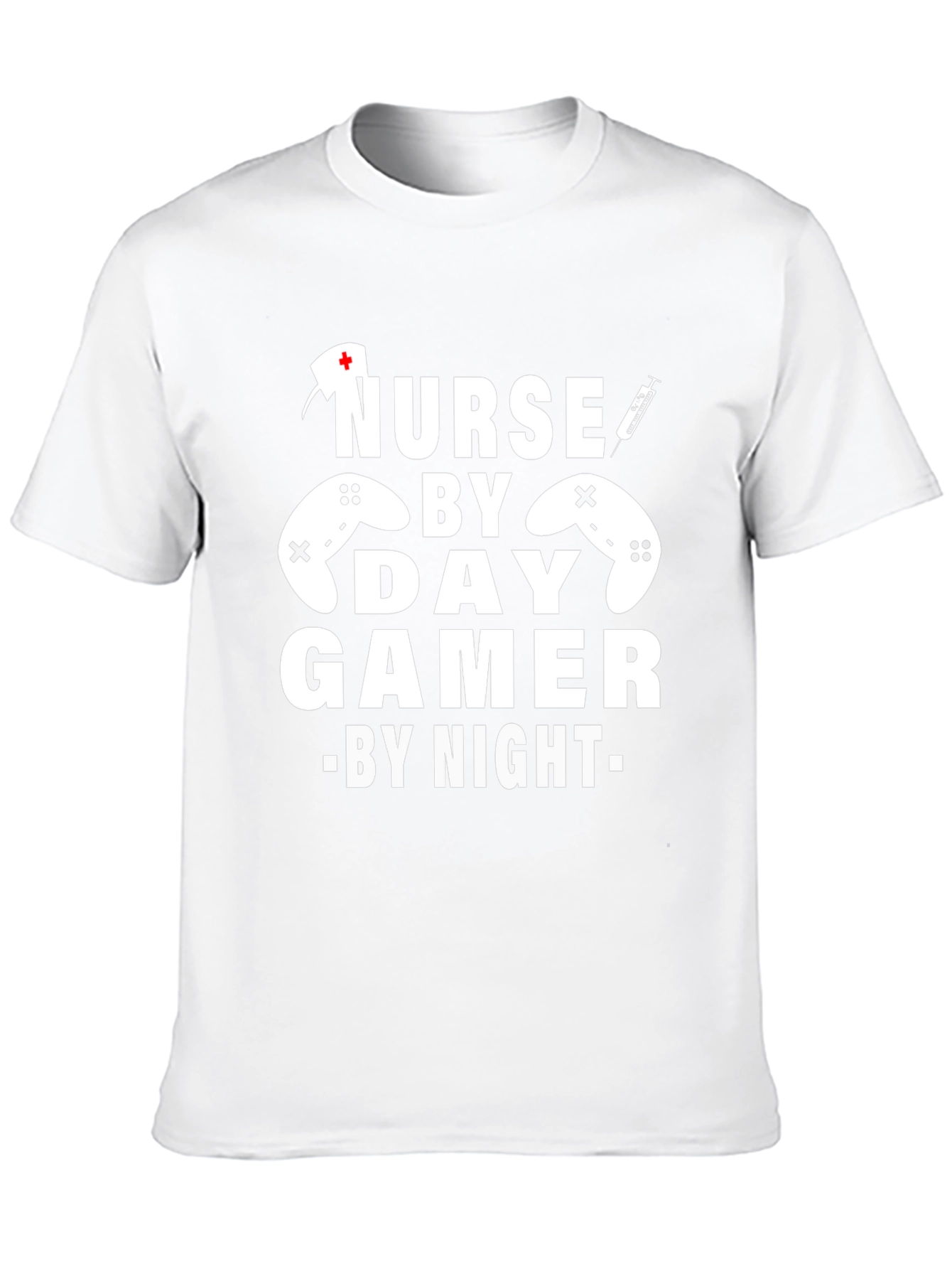 Nurse By Day Gamer By Night T-Shirt