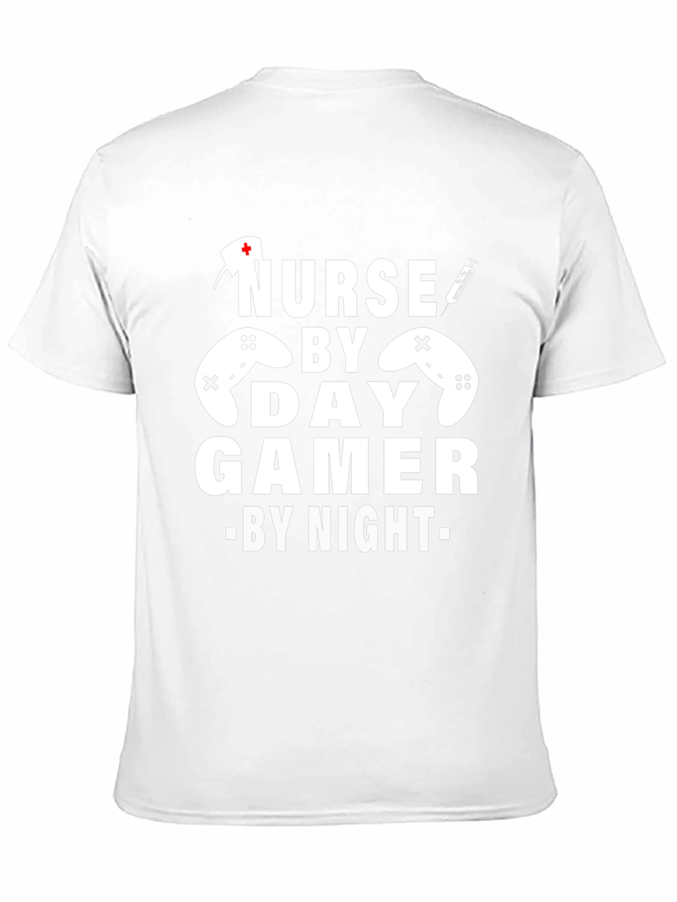 Nurse By Day Gamer By Night T-Shirt