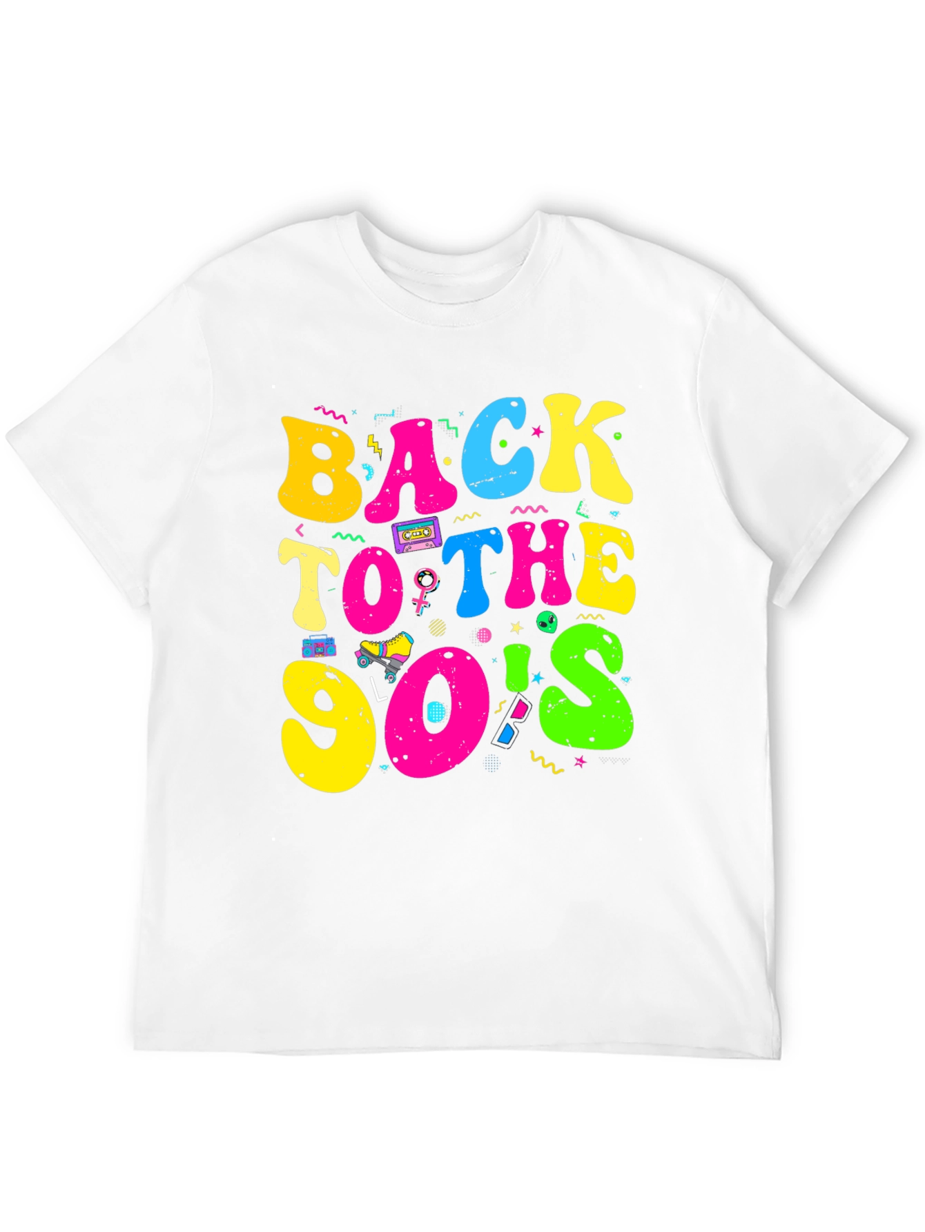 Back to the 90s T-Shirt - Retro Nostalgia
