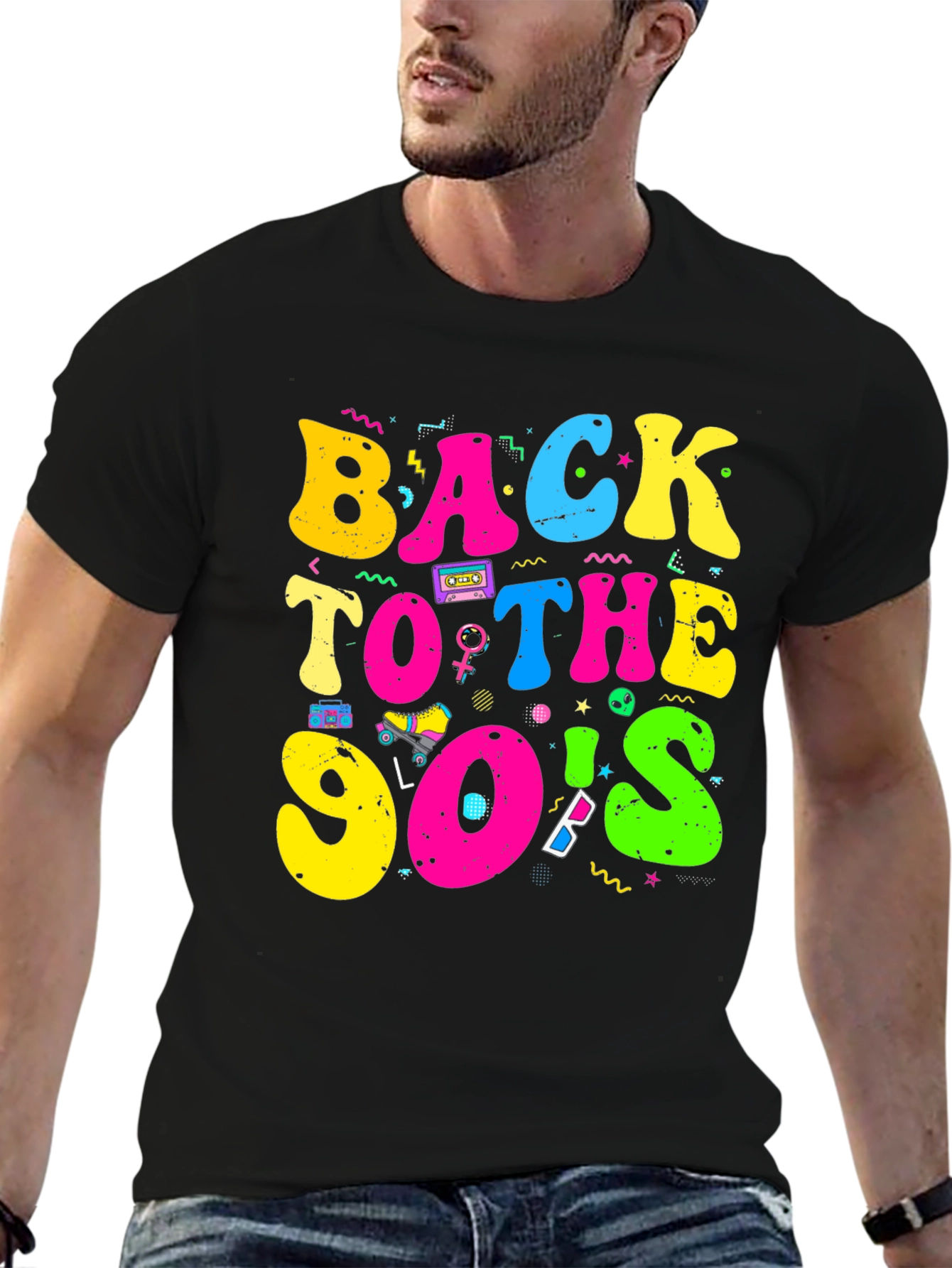 Back to the 90s T-Shirt - Retro Nostalgia