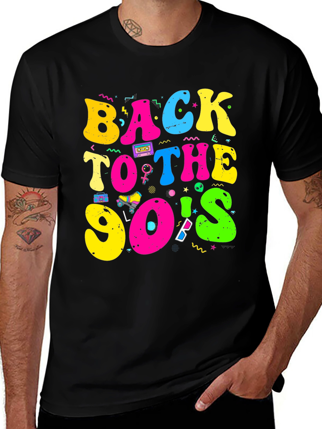 Back to the 90s T-Shirt - Retro Nostalgia