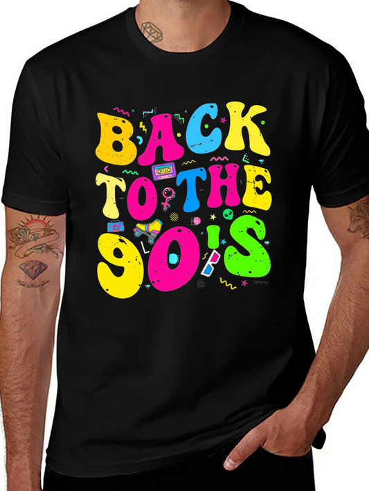 Back to the 90s T-Shirt - Retro Nostalgia