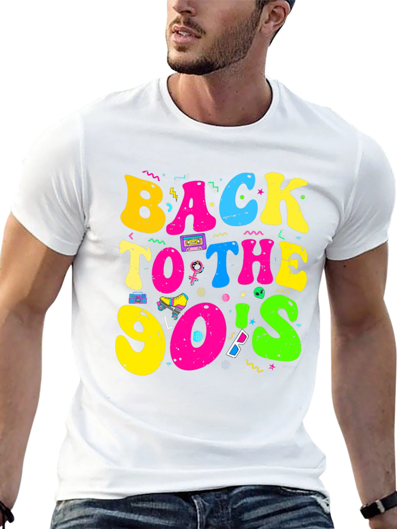 Back to the 90s T-Shirt - Retro Nostalgia
