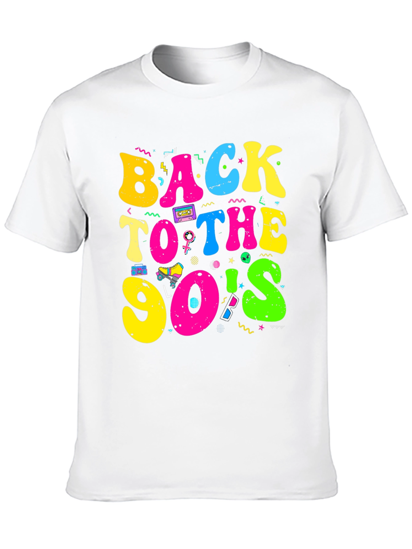 Back to the 90s T-Shirt - Retro Nostalgia