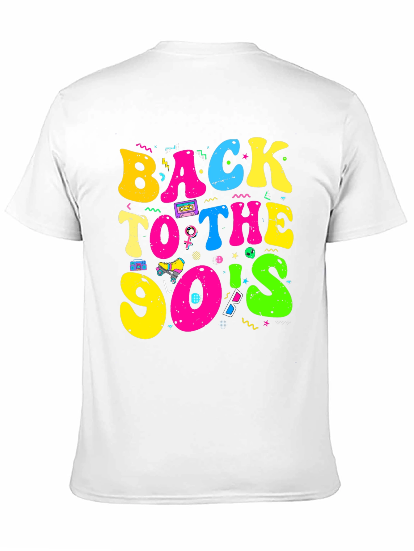 Back to the 90s T-Shirt - Retro Nostalgia