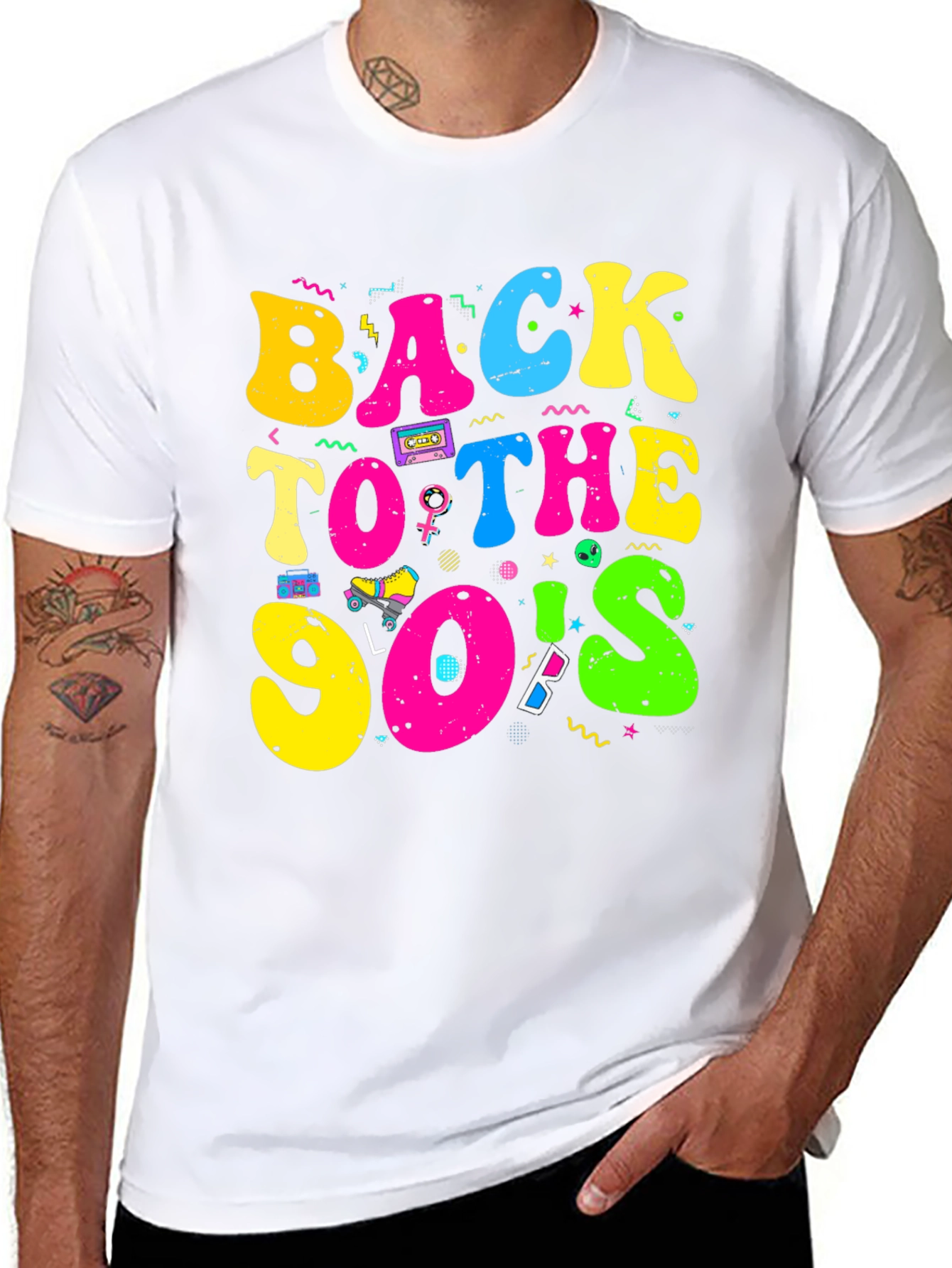 Back to the 90s T-Shirt - Retro Nostalgia