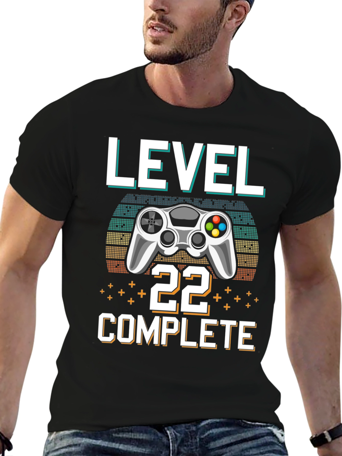 Level 22 Complete Gamer T-Shirt - Birthday Gift