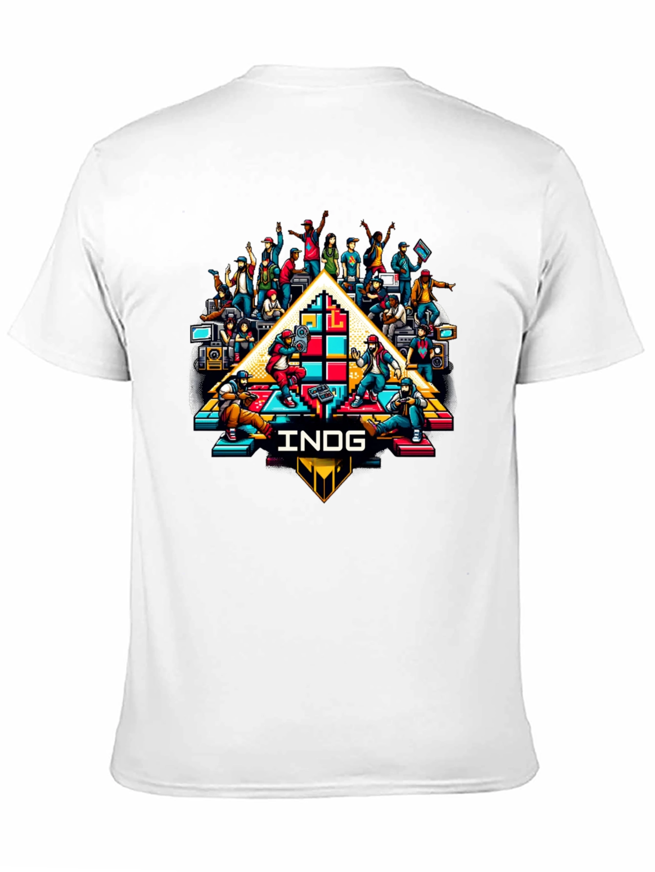 Retro Gaming Crew Black T-Shirt