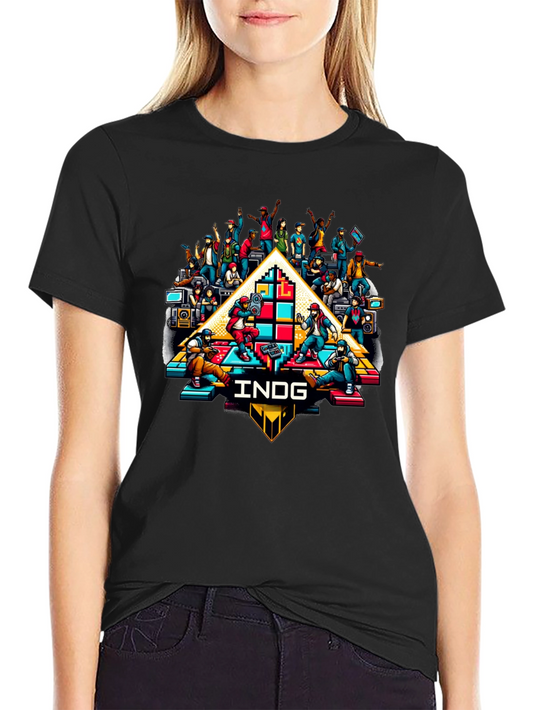 Retro Gaming Crew Black T-Shirt