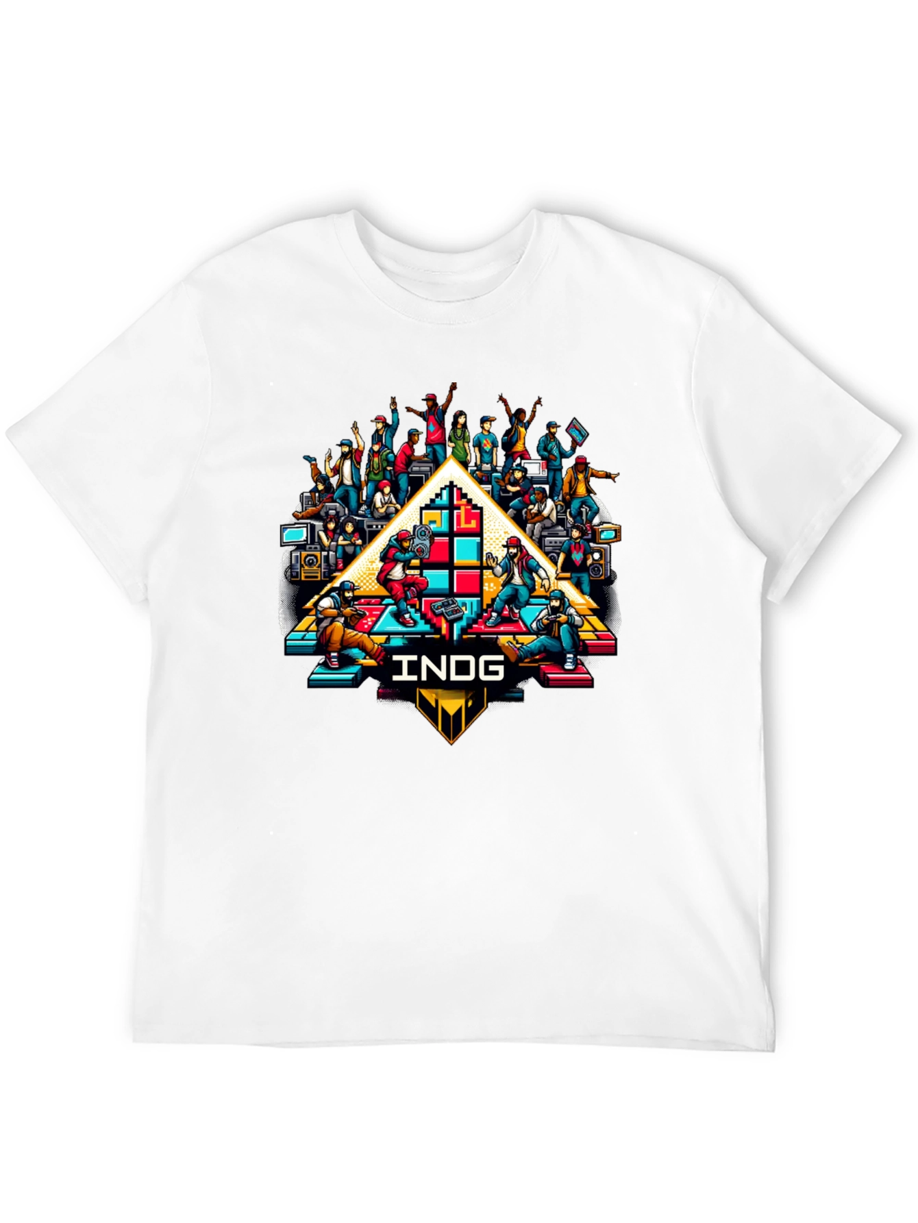 Retro Gaming Crew Black T-Shirt