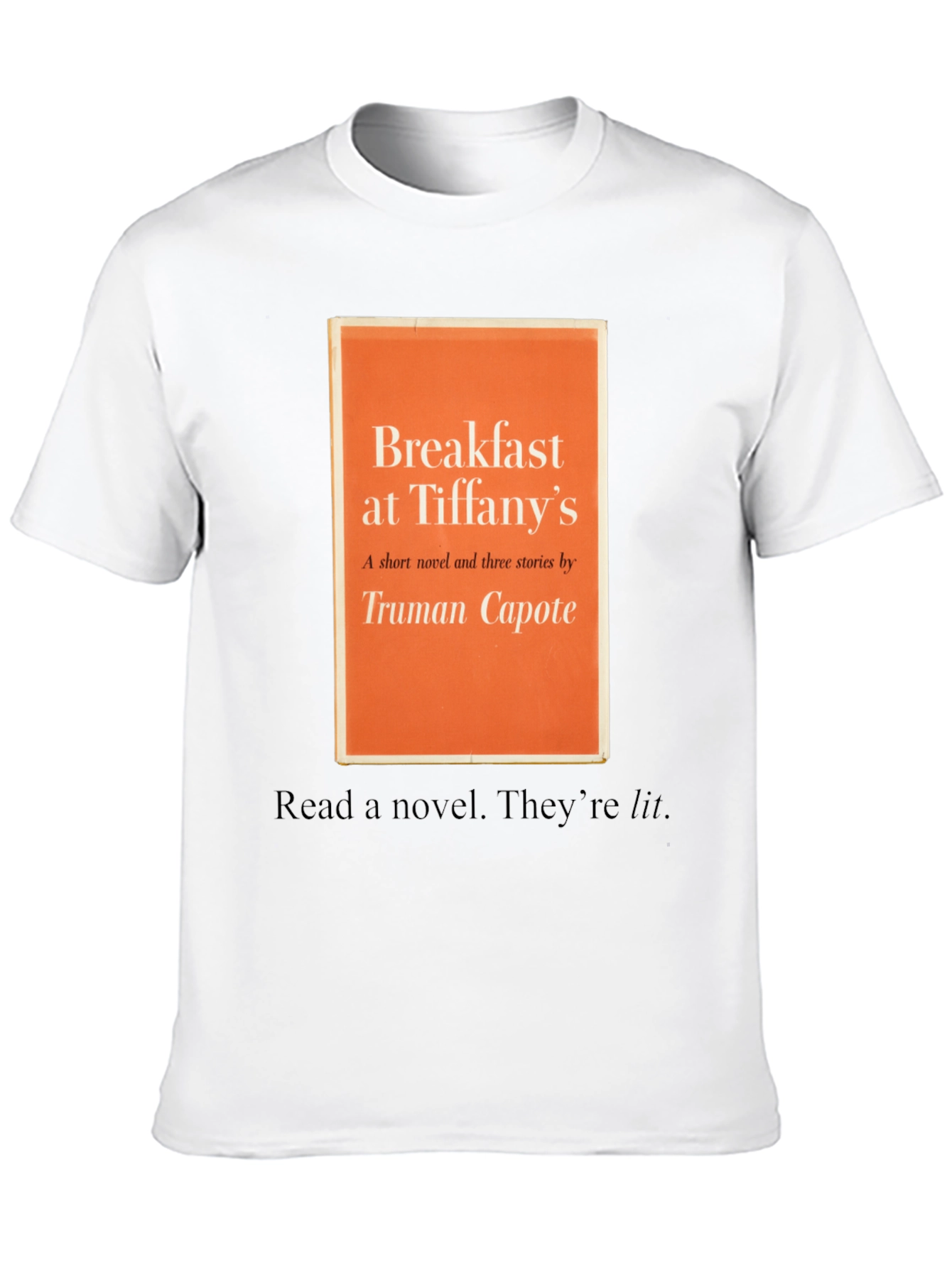 Breakfast at Tiffanys Novel T-Shirt
