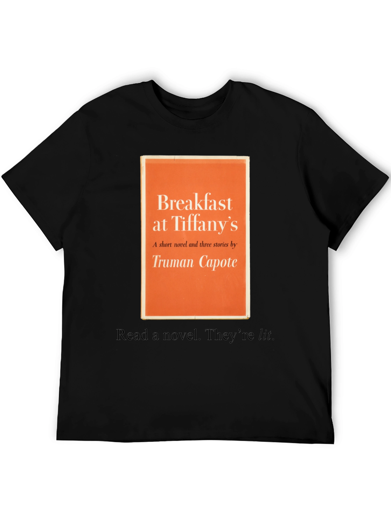Breakfast at Tiffanys Novel T-Shirt