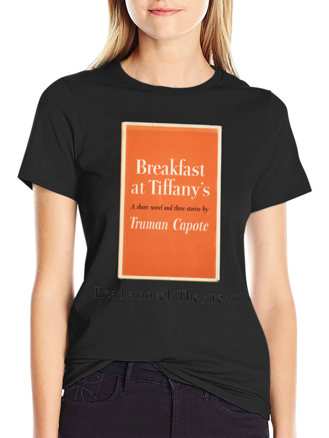 Breakfast at Tiffanys Novel T-Shirt