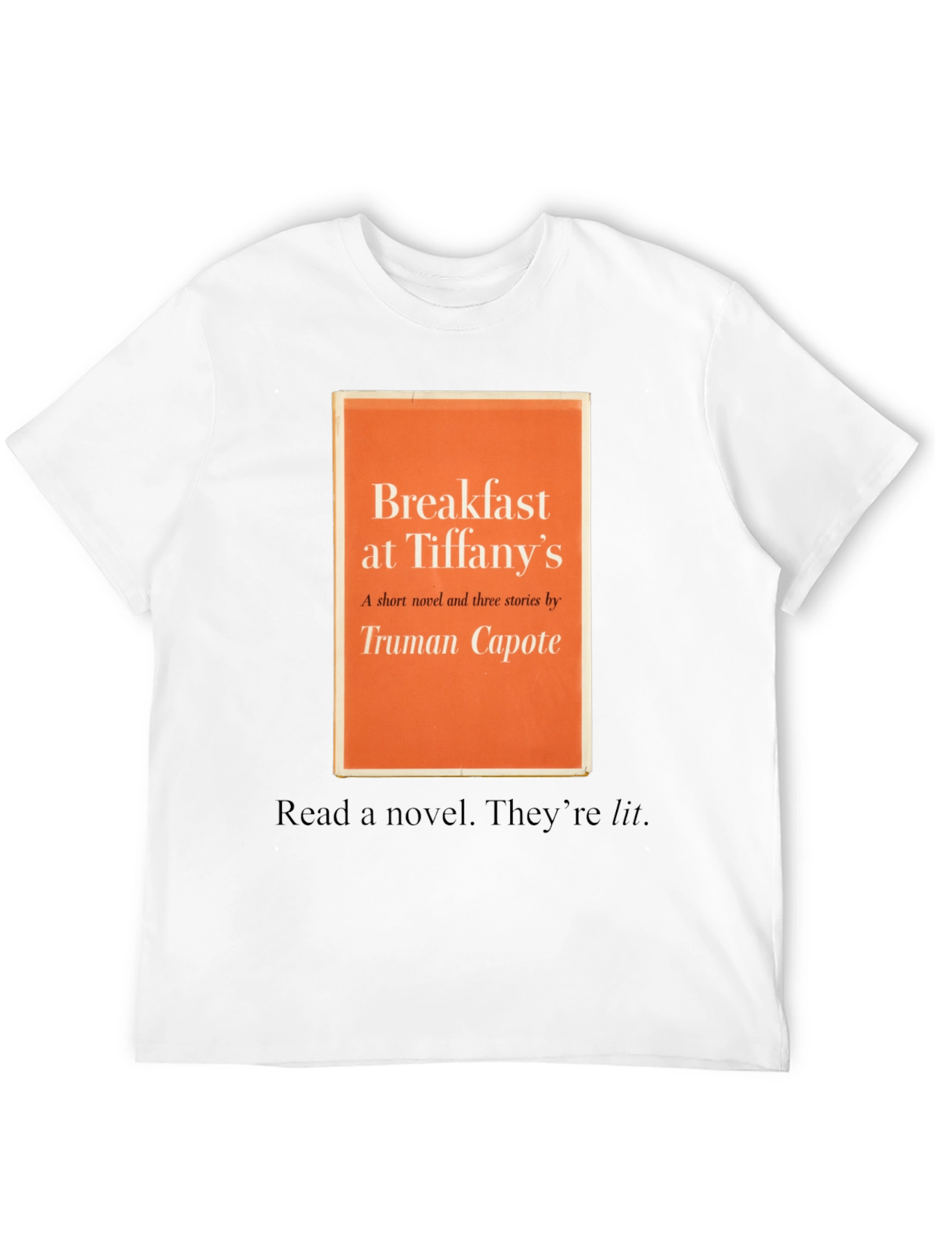 Breakfast at Tiffanys Novel T-Shirt