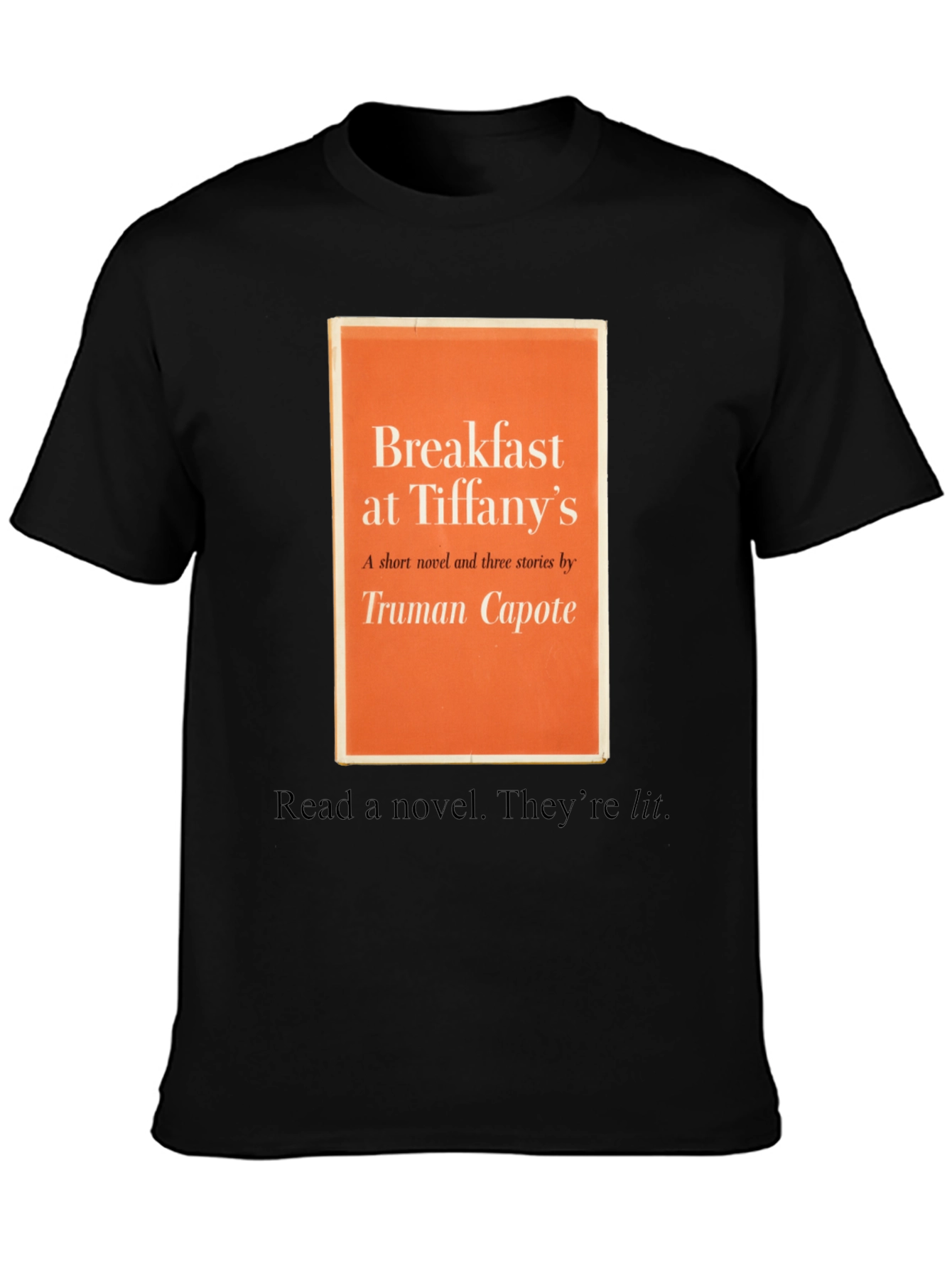 Breakfast at Tiffanys Novel T-Shirt