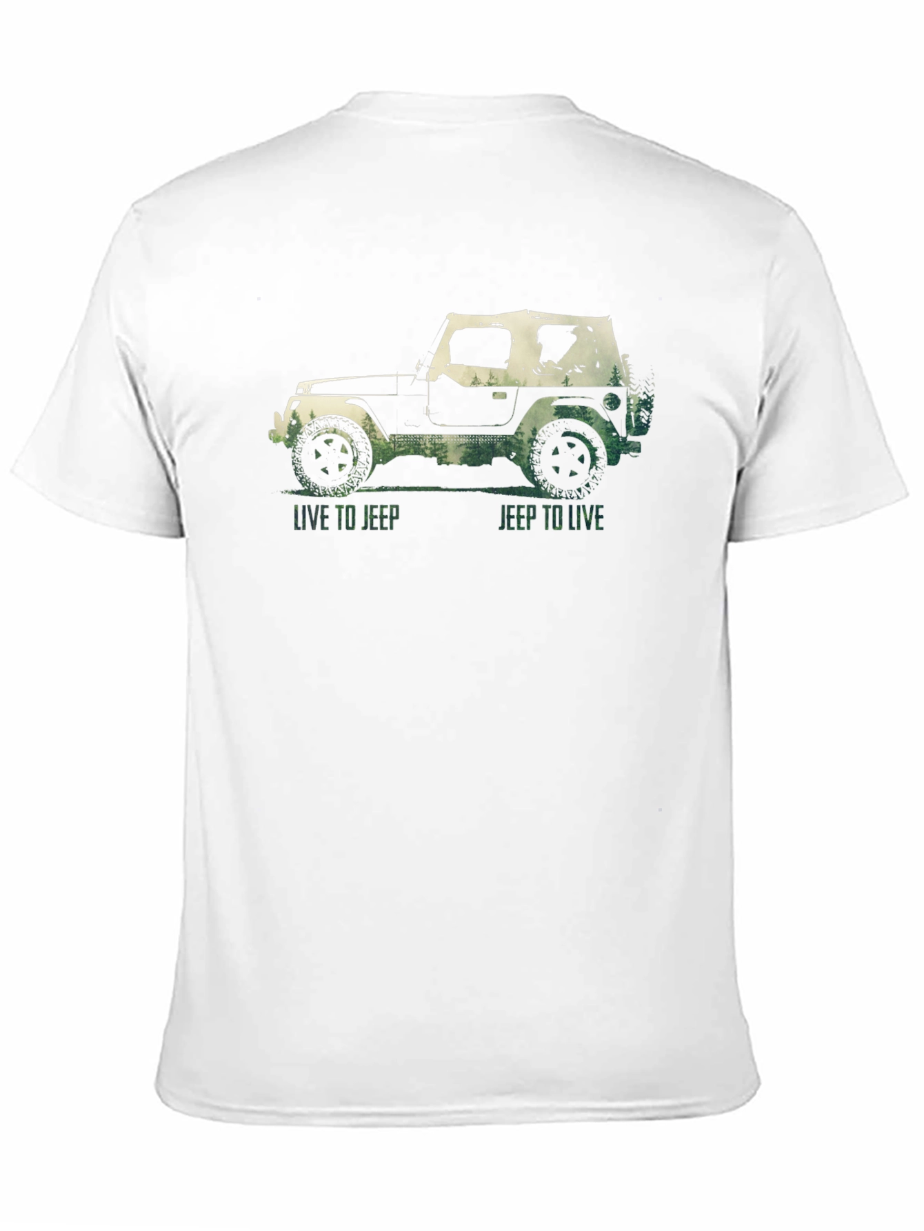 Live to Jeep Graphic T-Shirt