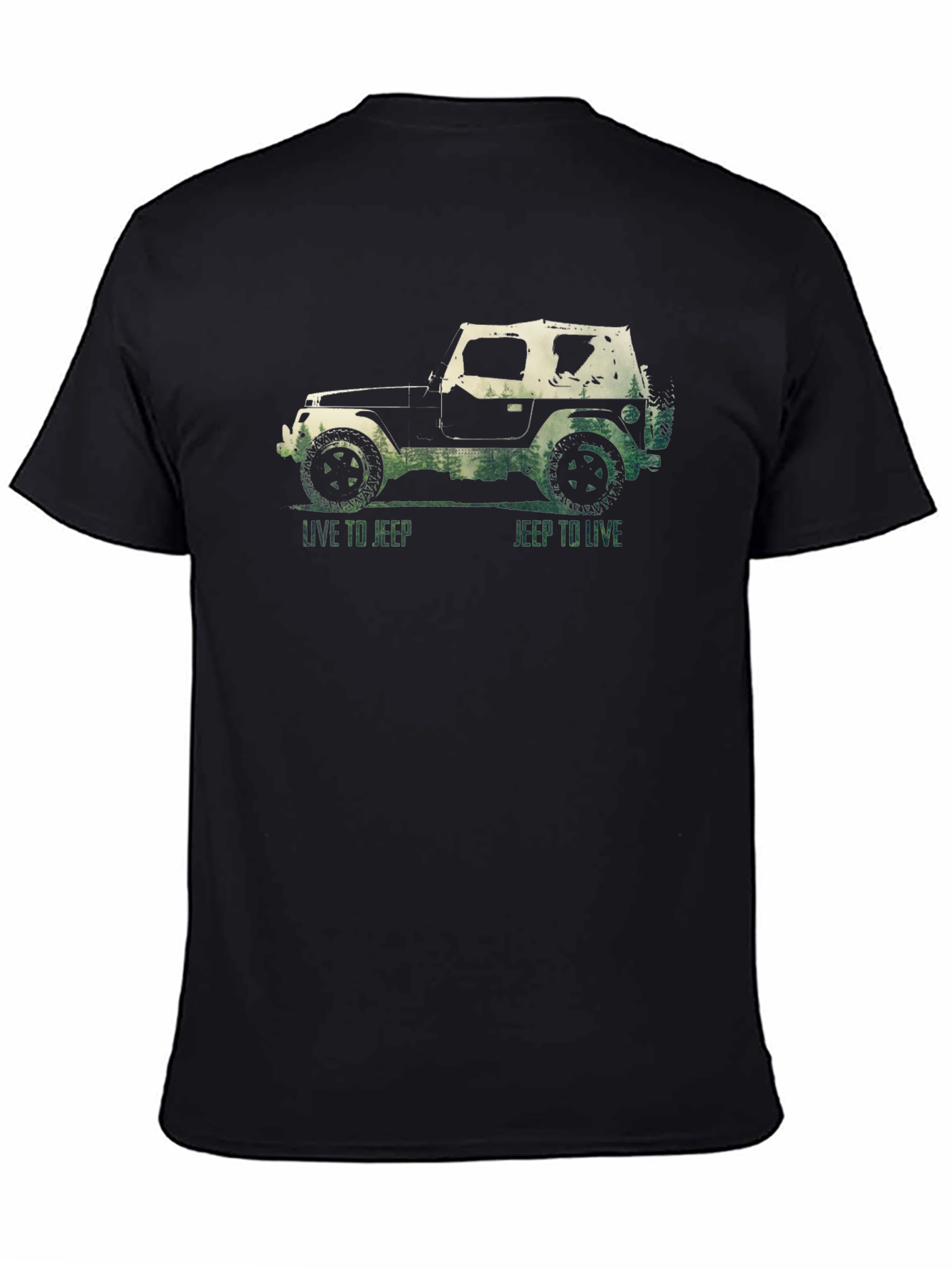 Live to Jeep Graphic T-Shirt