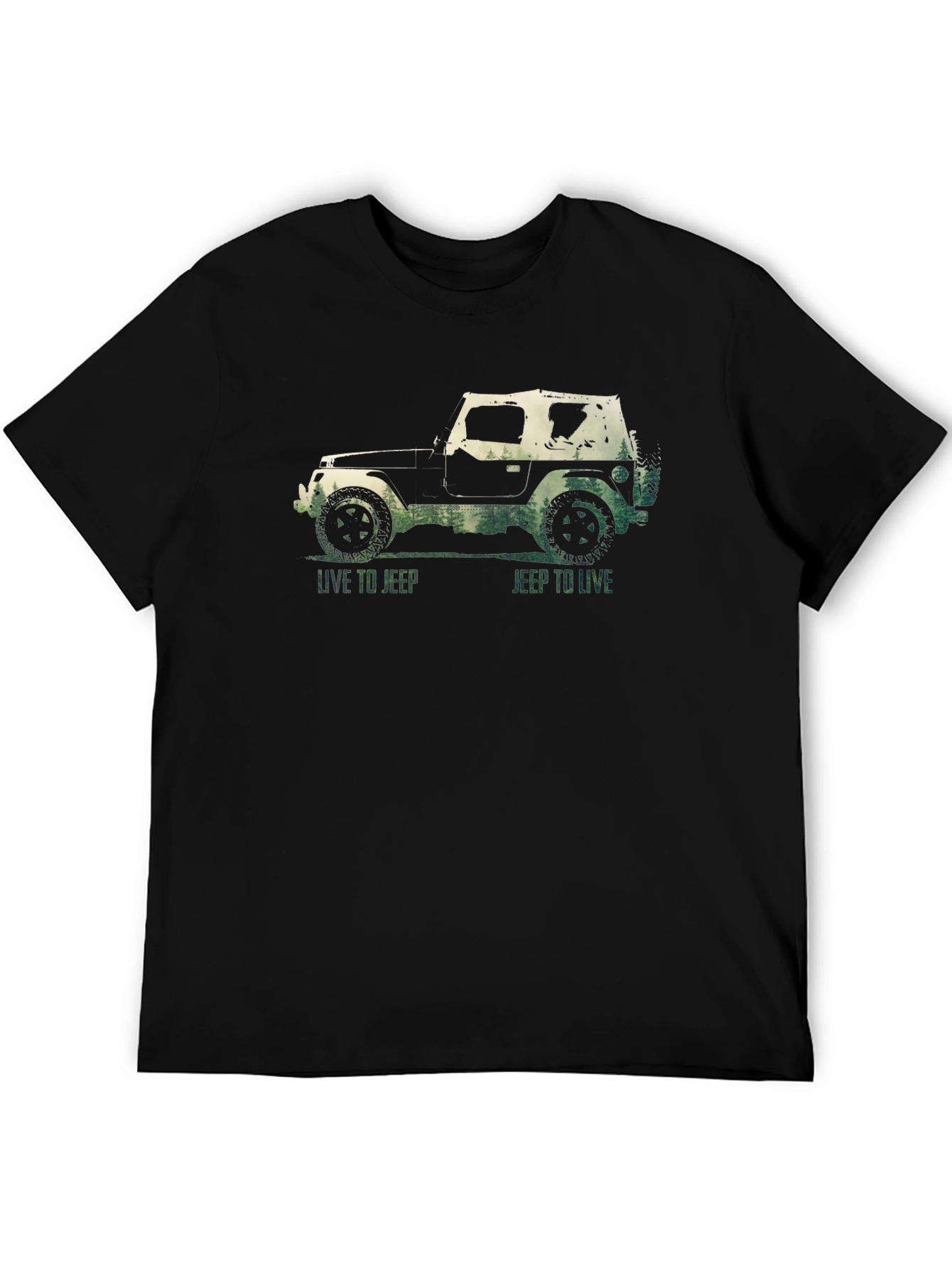 Live to Jeep Graphic T-Shirt