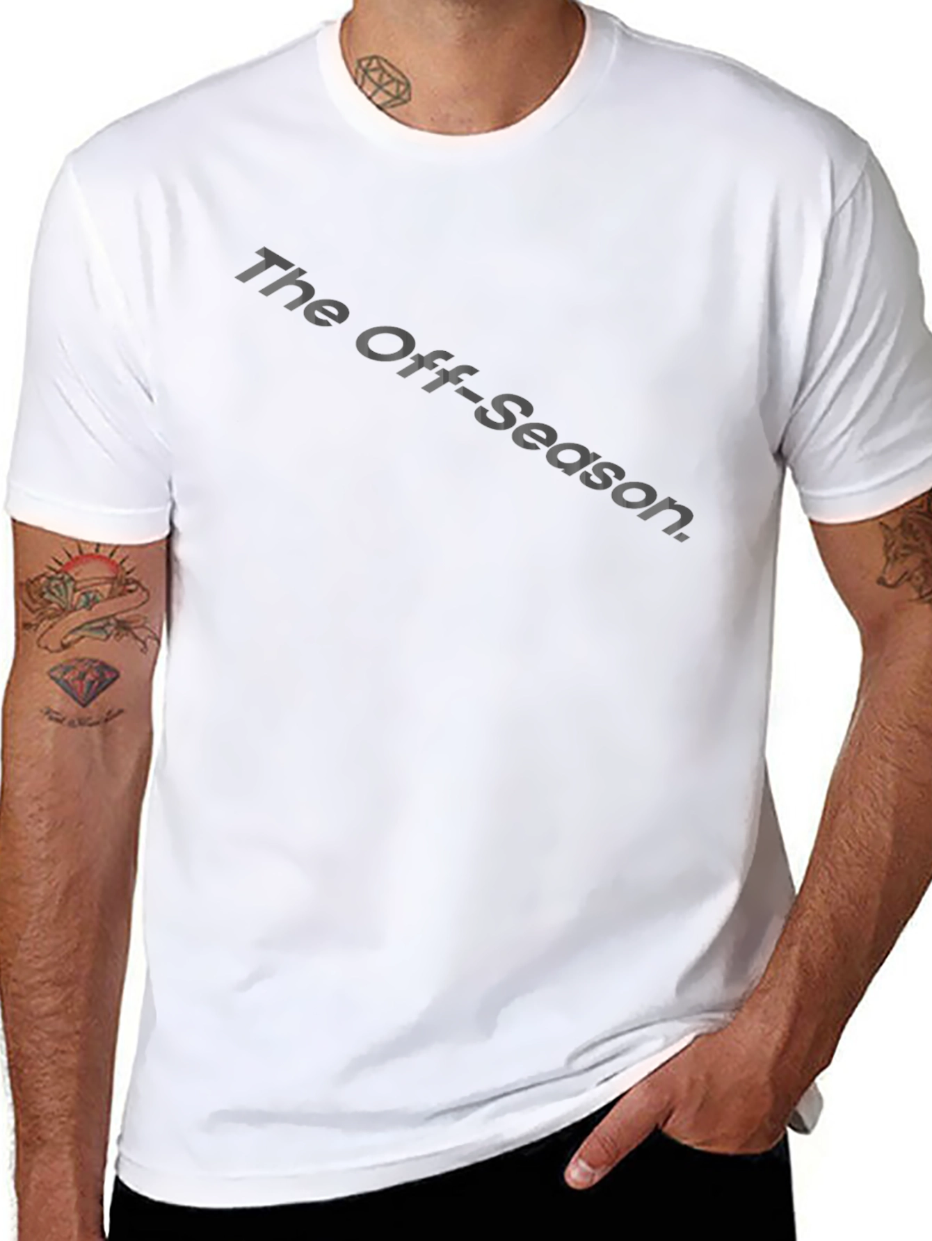 The Off-Season Graphic Black T-Shirt