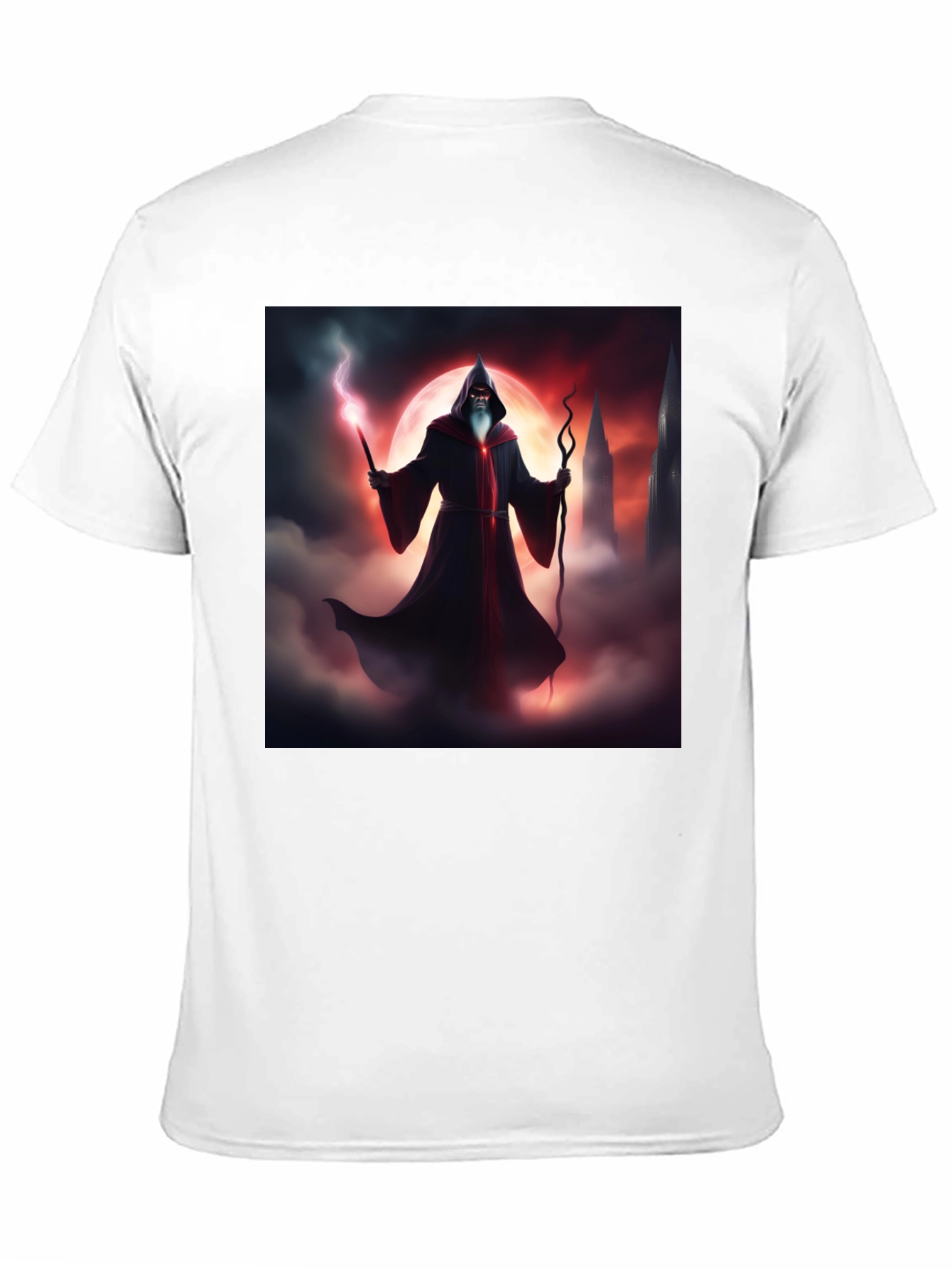 Wizard Graphic Black T-Shirt