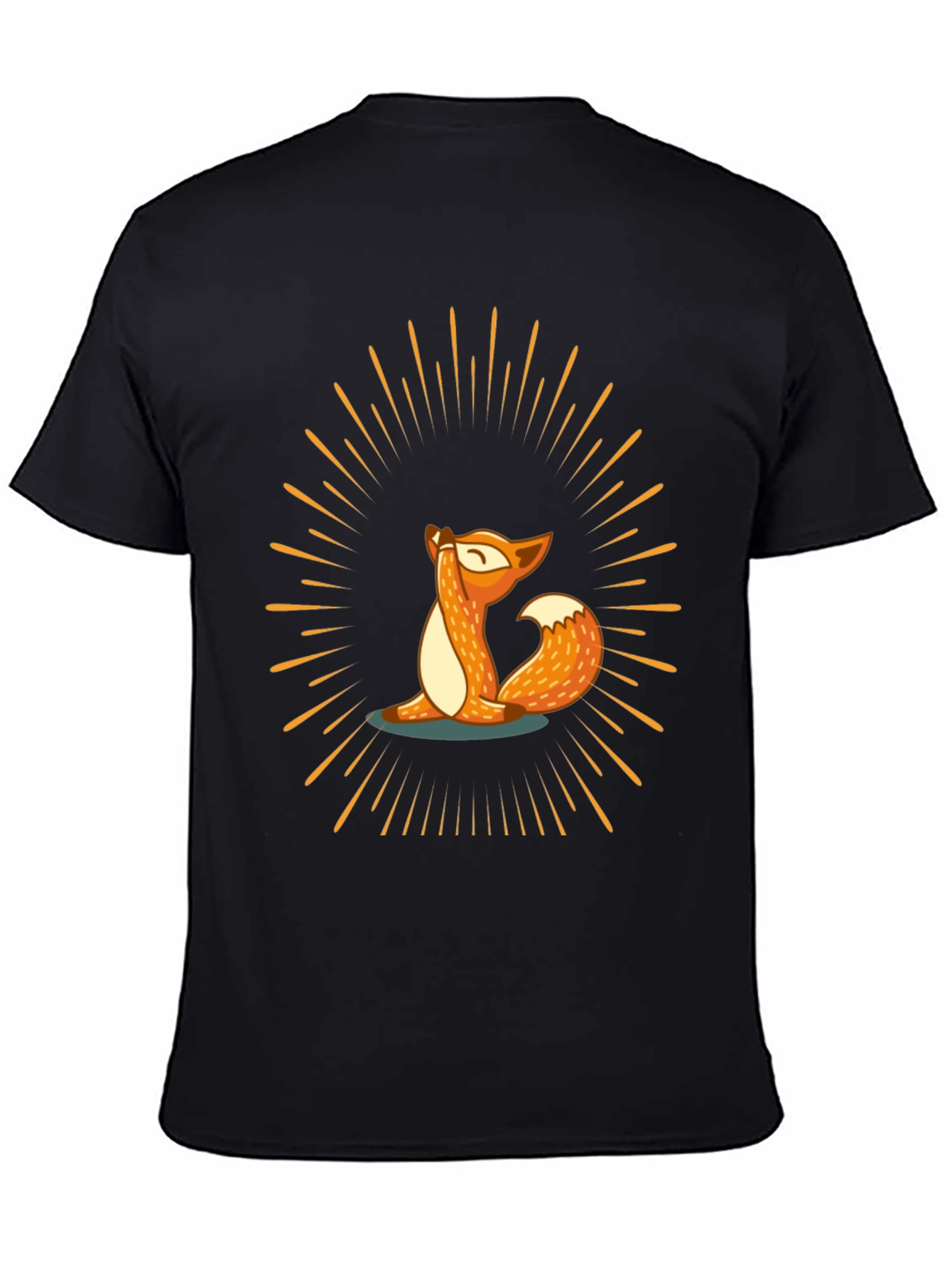 Yoga Fox Tee - Meditate in Style