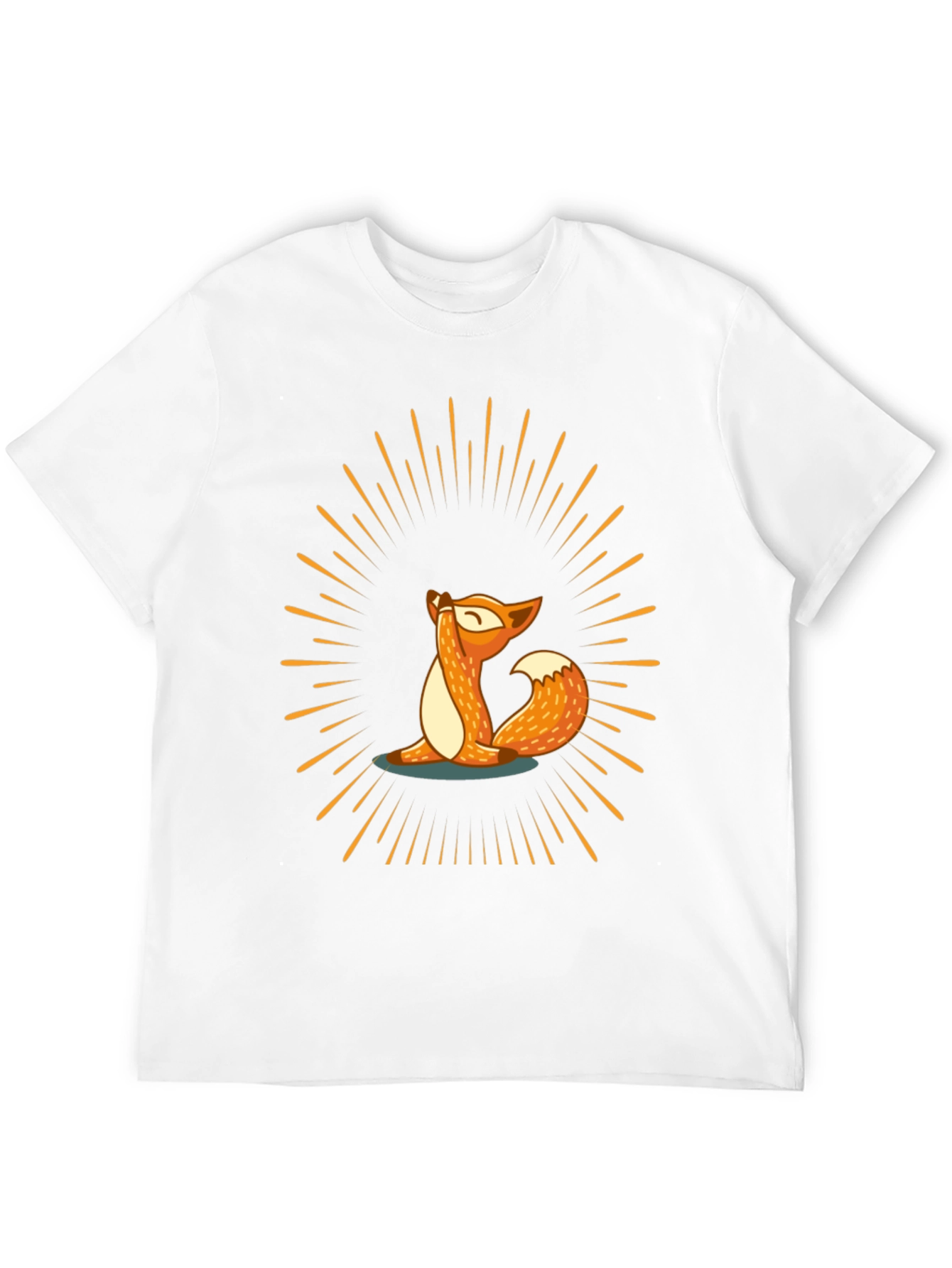Yoga Fox Tee - Meditate in Style