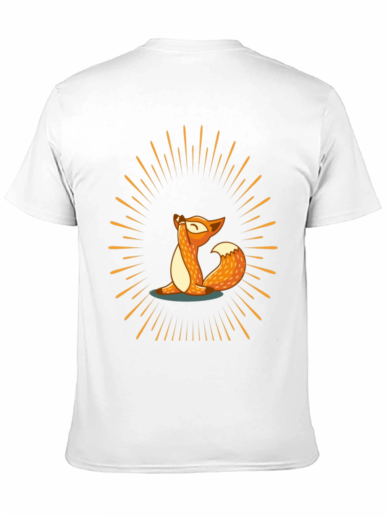 Yoga Fox Tee - Meditate in Style