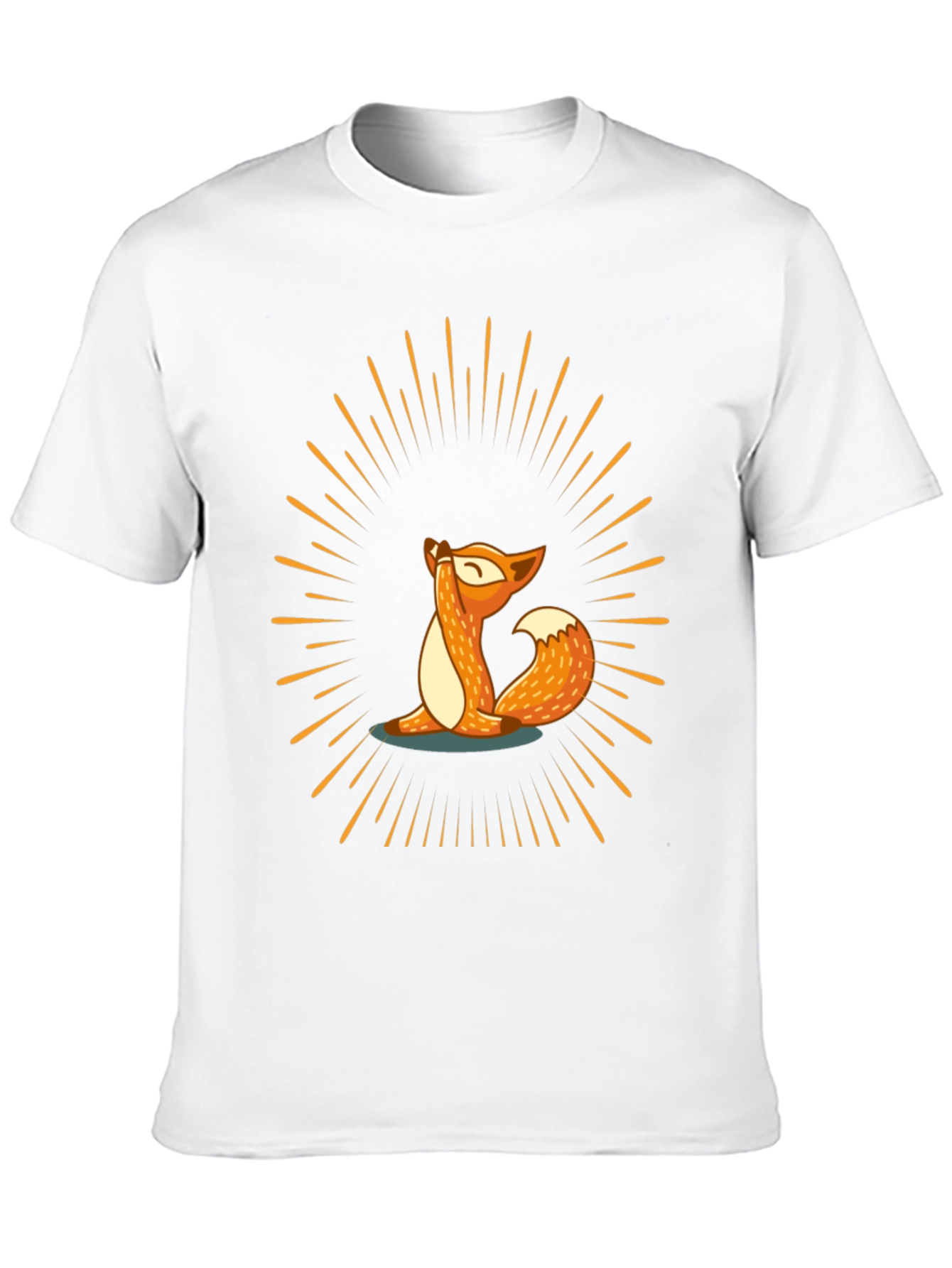 Yoga Fox Tee - Meditate in Style