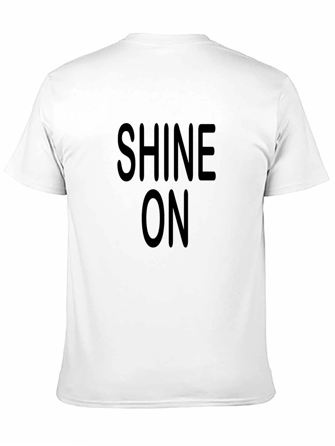Shine On Graphic Print Crew Neck T-Shirt