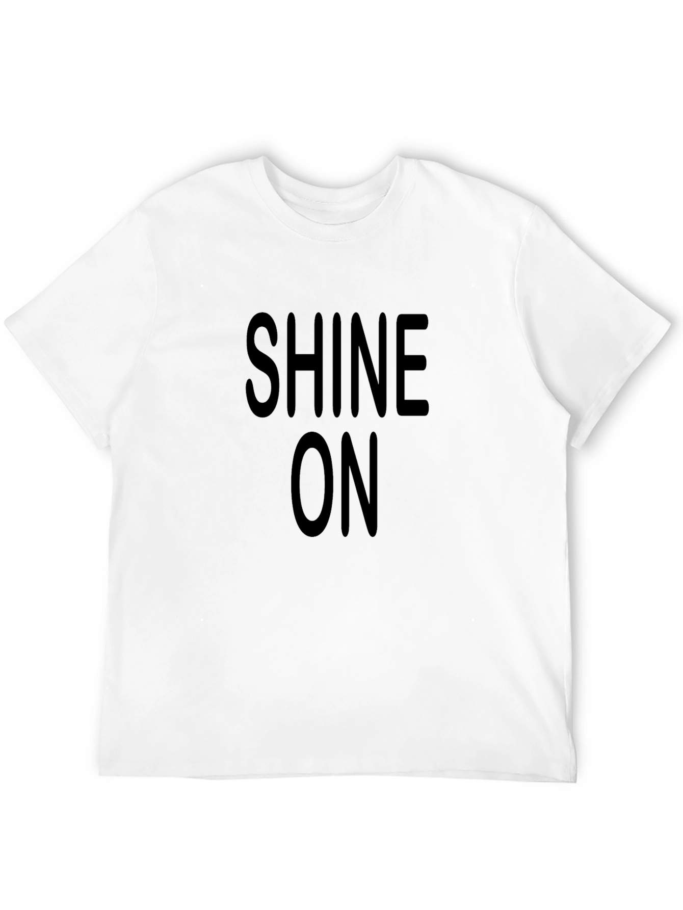Shine On Graphic Print Crew Neck T-Shirt
