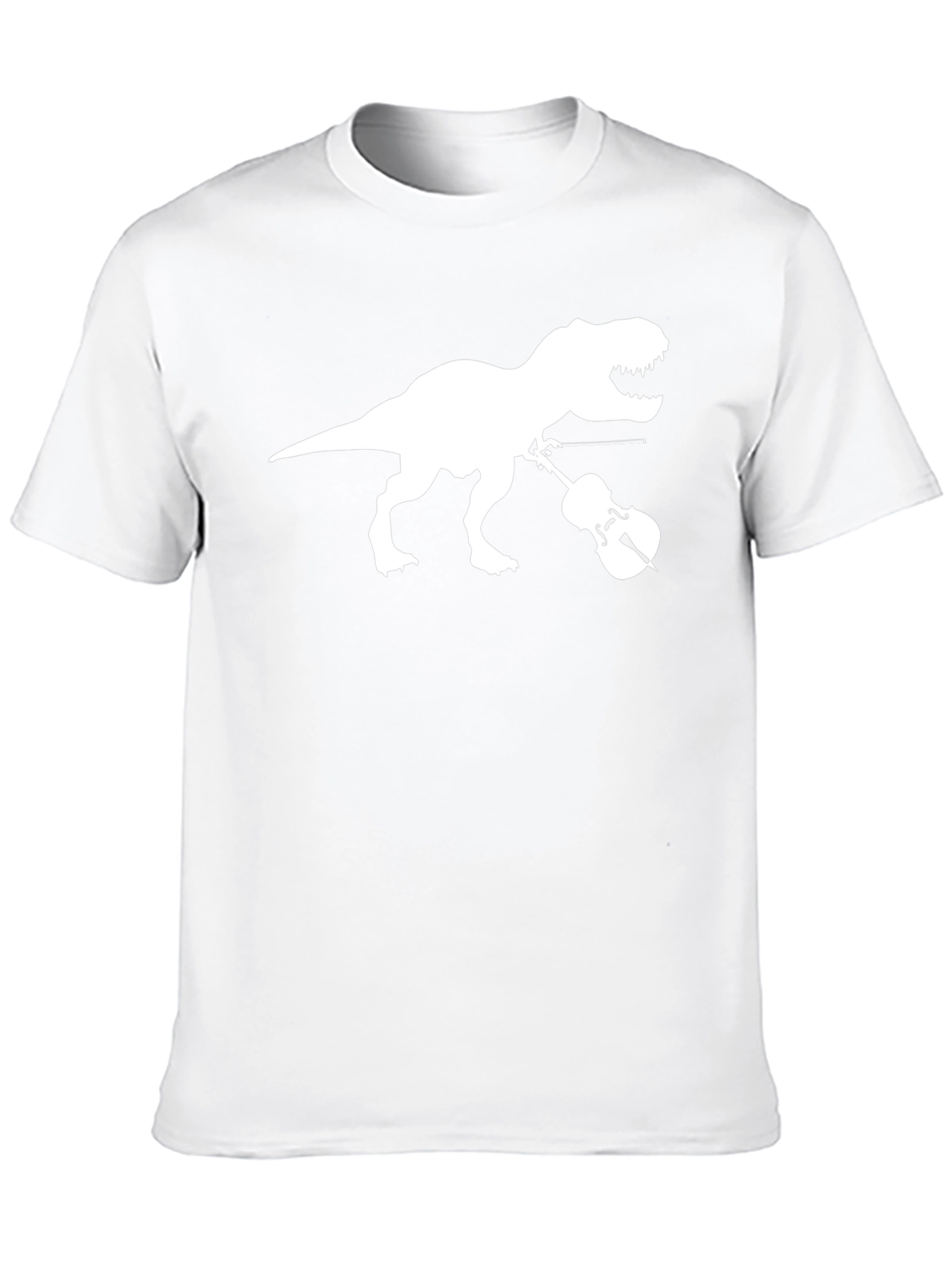 Dinosaur Violin T-Shirt - Black