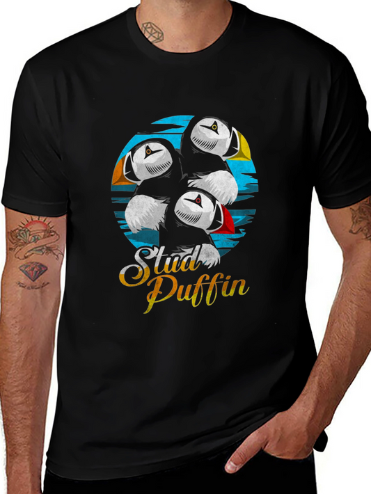 Stud Puffin Graphic T-Shirt