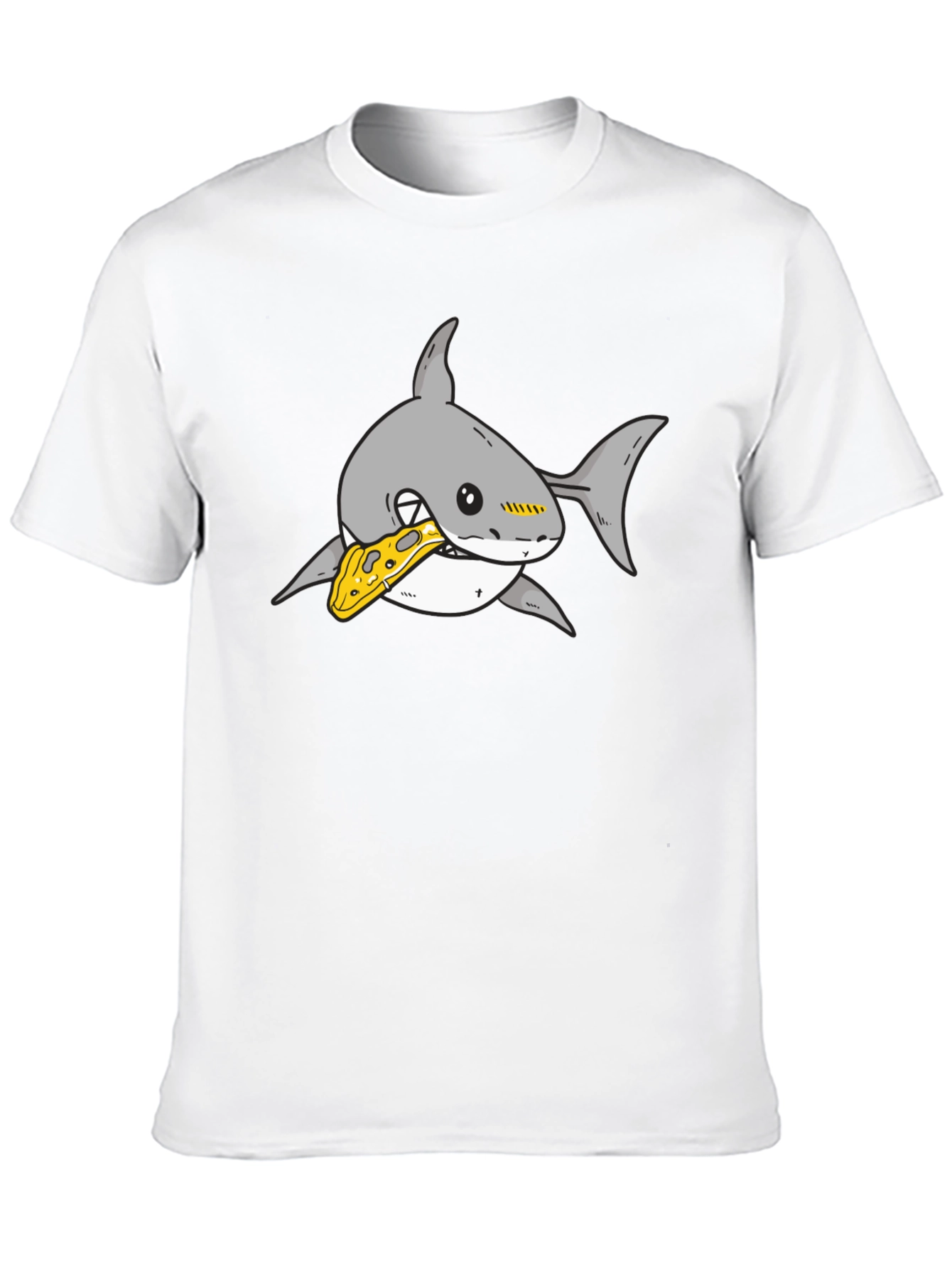 Shark Pizza Lover Graphic Tee