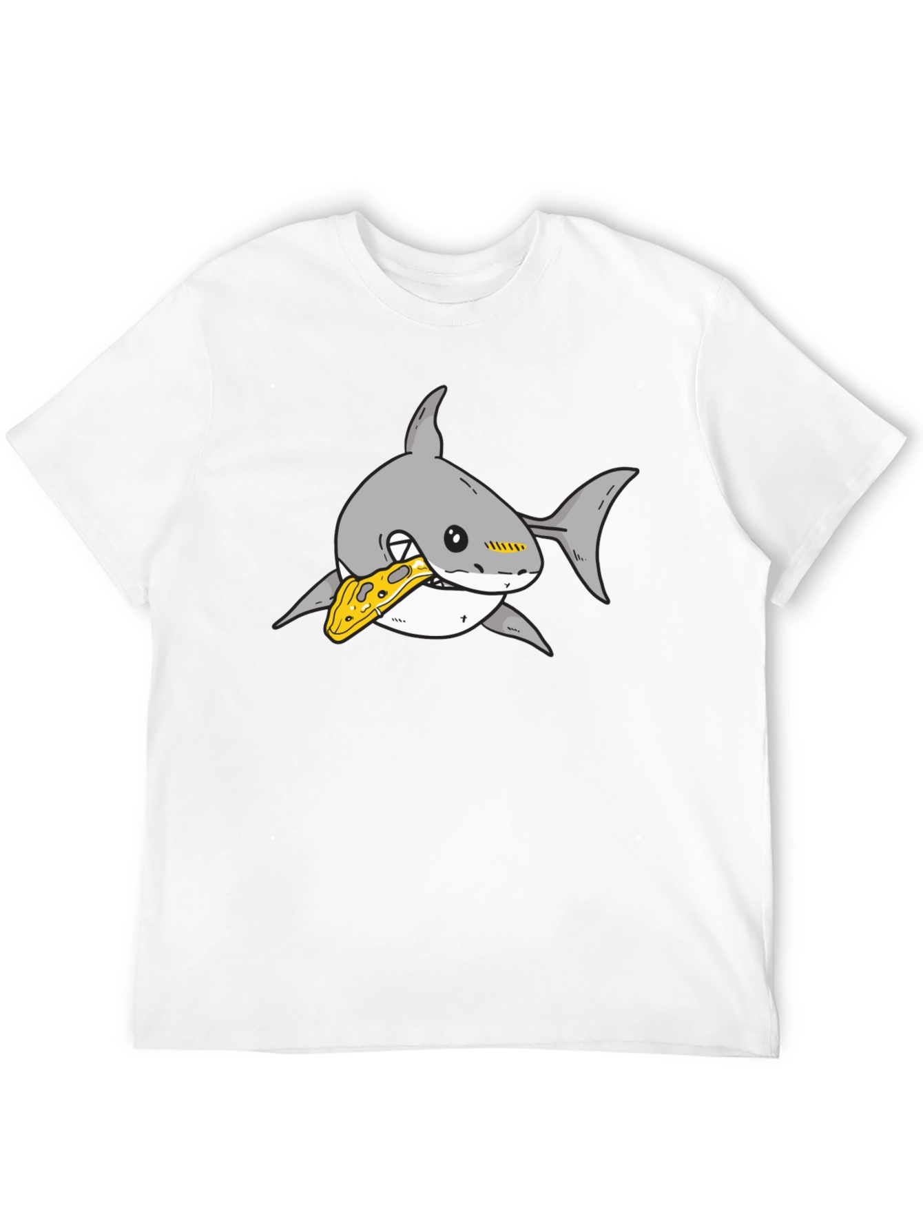 Shark Pizza Lover Graphic Tee