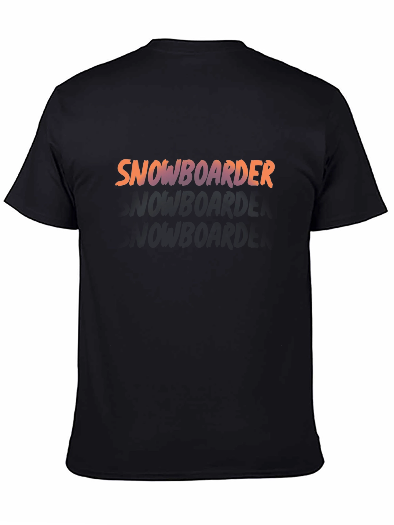 Snowboarder Graphic Tee - Casual Style