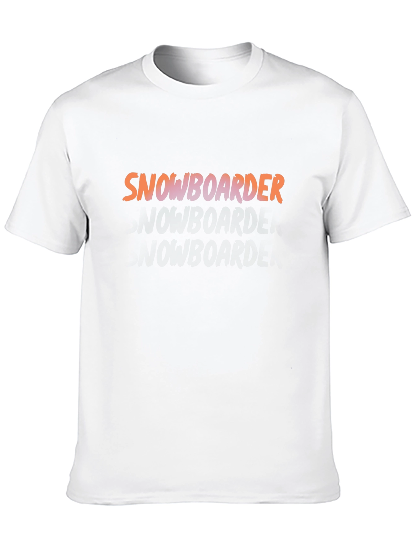 Snowboarder Graphic Tee - Casual Style