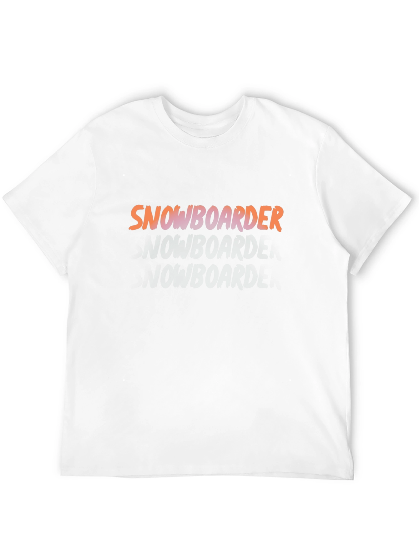 Snowboarder Graphic Tee - Casual Style