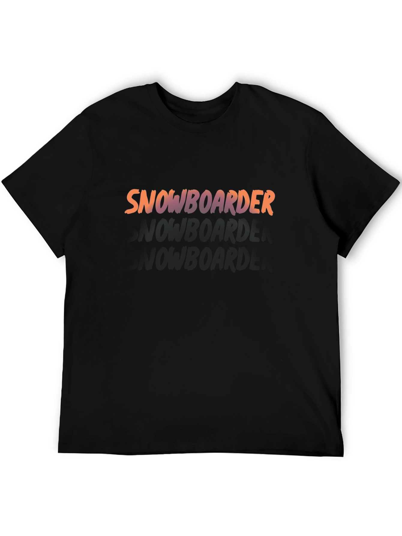 Snowboarder Graphic Tee - Casual Style