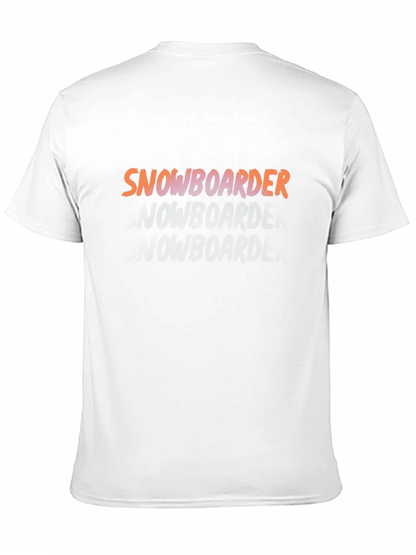 Snowboarder Graphic Tee - Casual Style