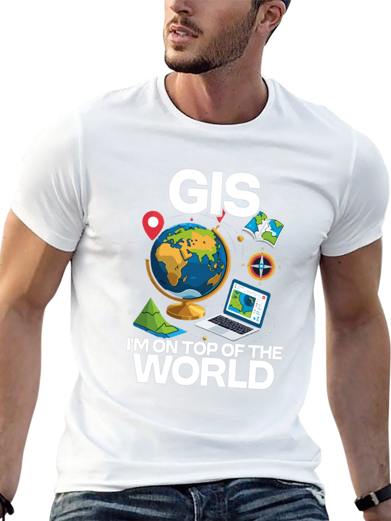 GIS Im on Top of the World T-Shirt