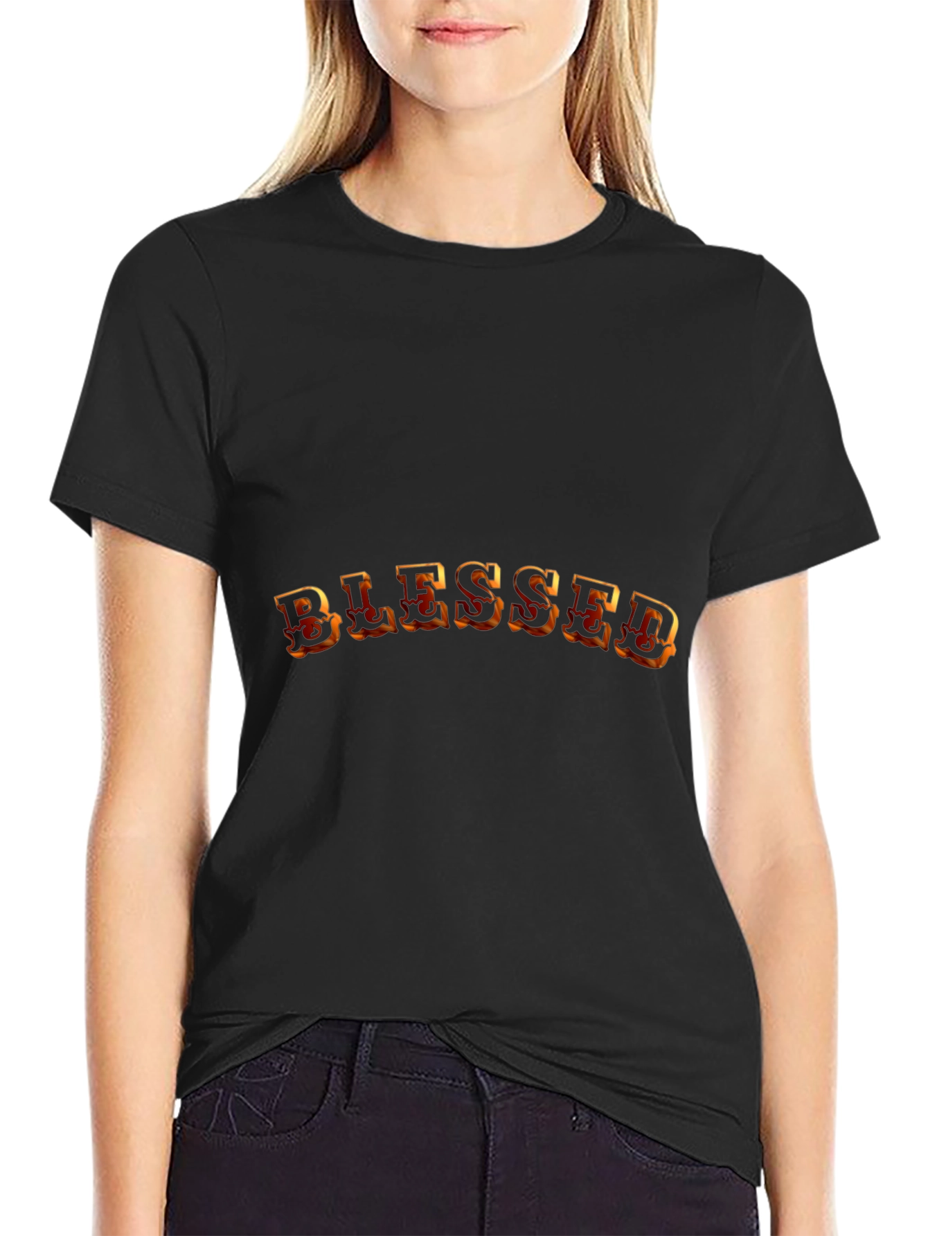 Blessed Graphic Print T-Shirt