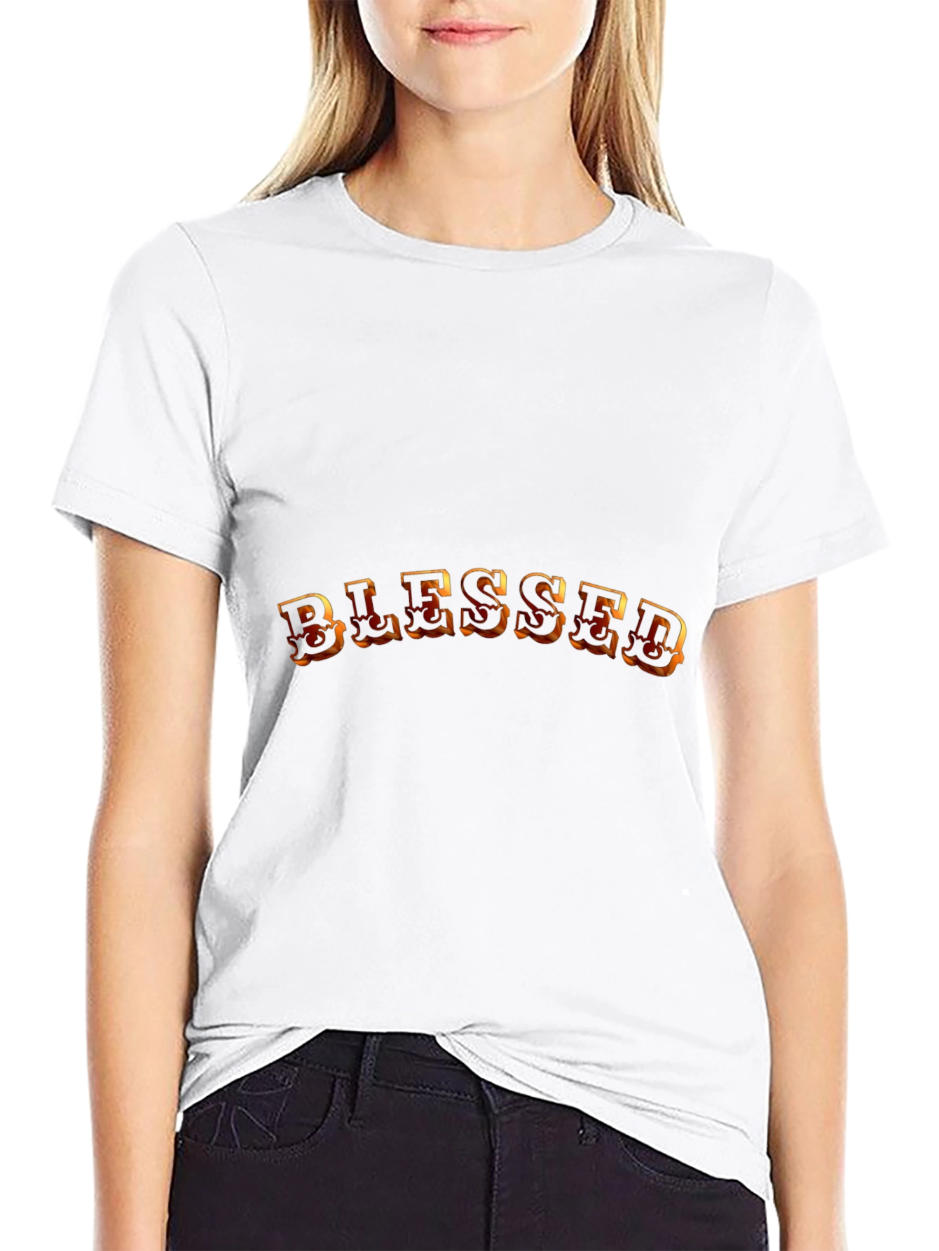 Blessed Graphic Print T-Shirt