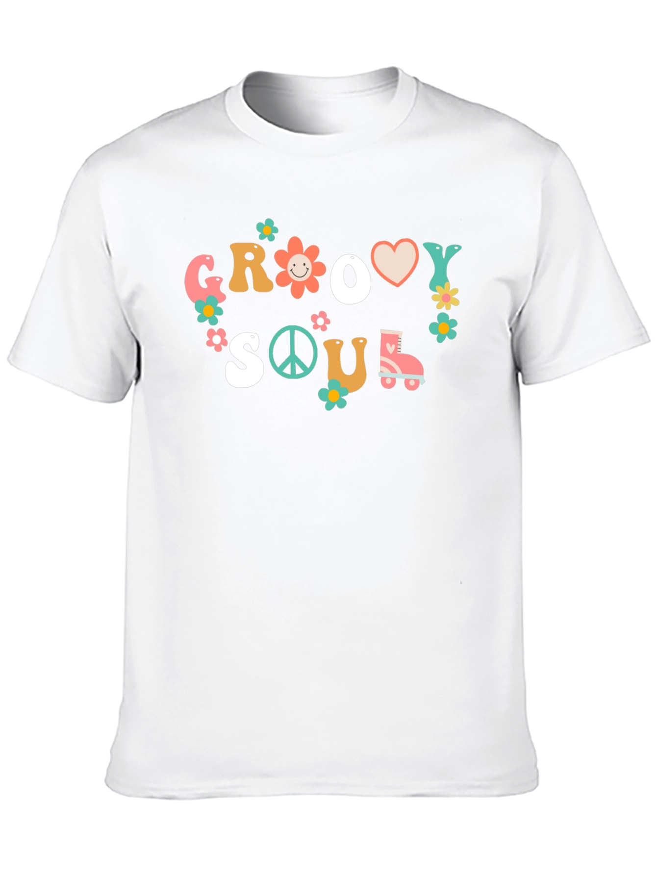 Groovy Soul Graphic Tee - Retro Style