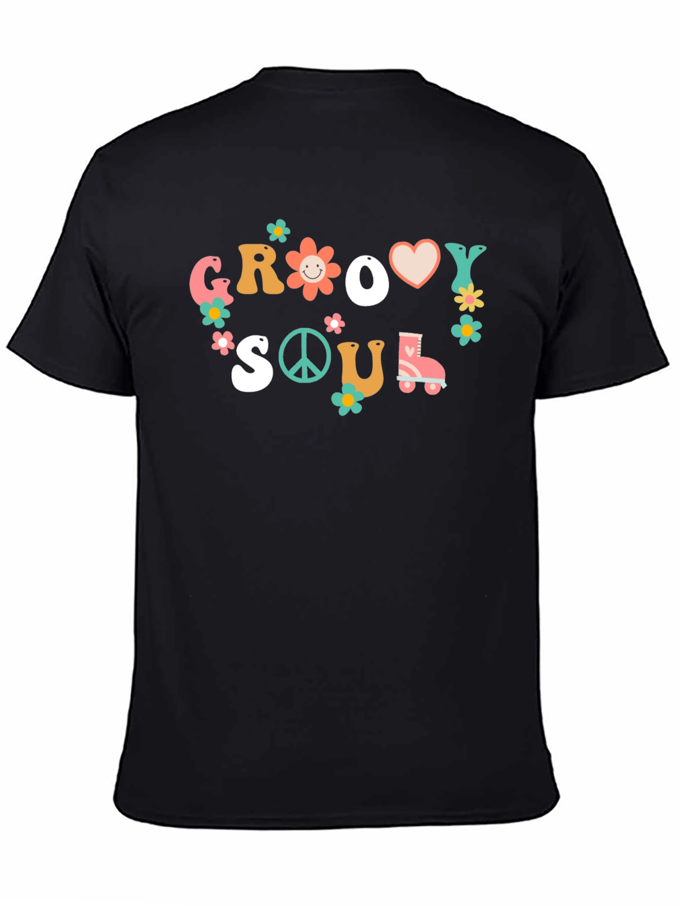 Groovy Soul Graphic Tee - Retro Style